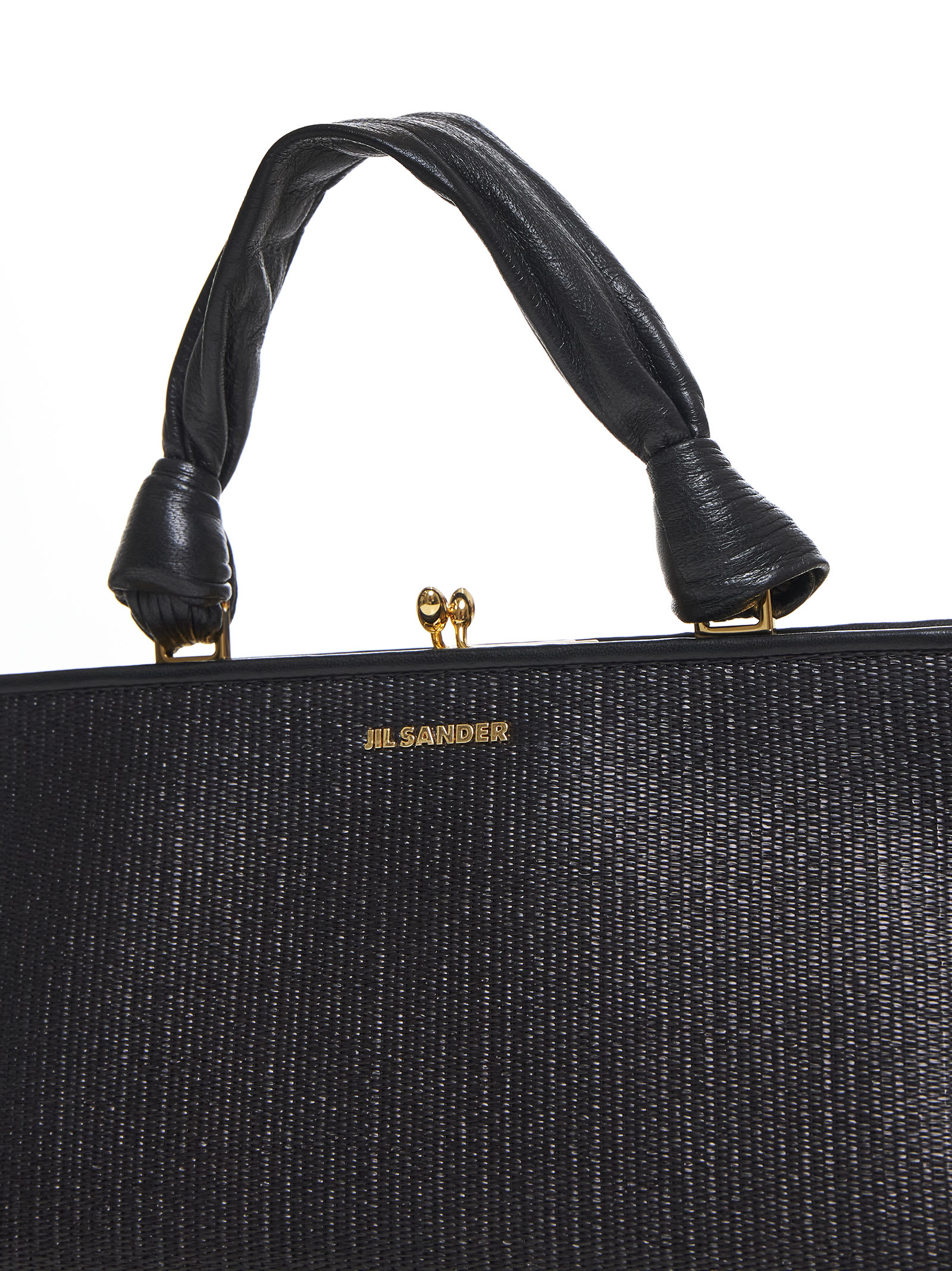 Shop Jil Sander Tote In Black