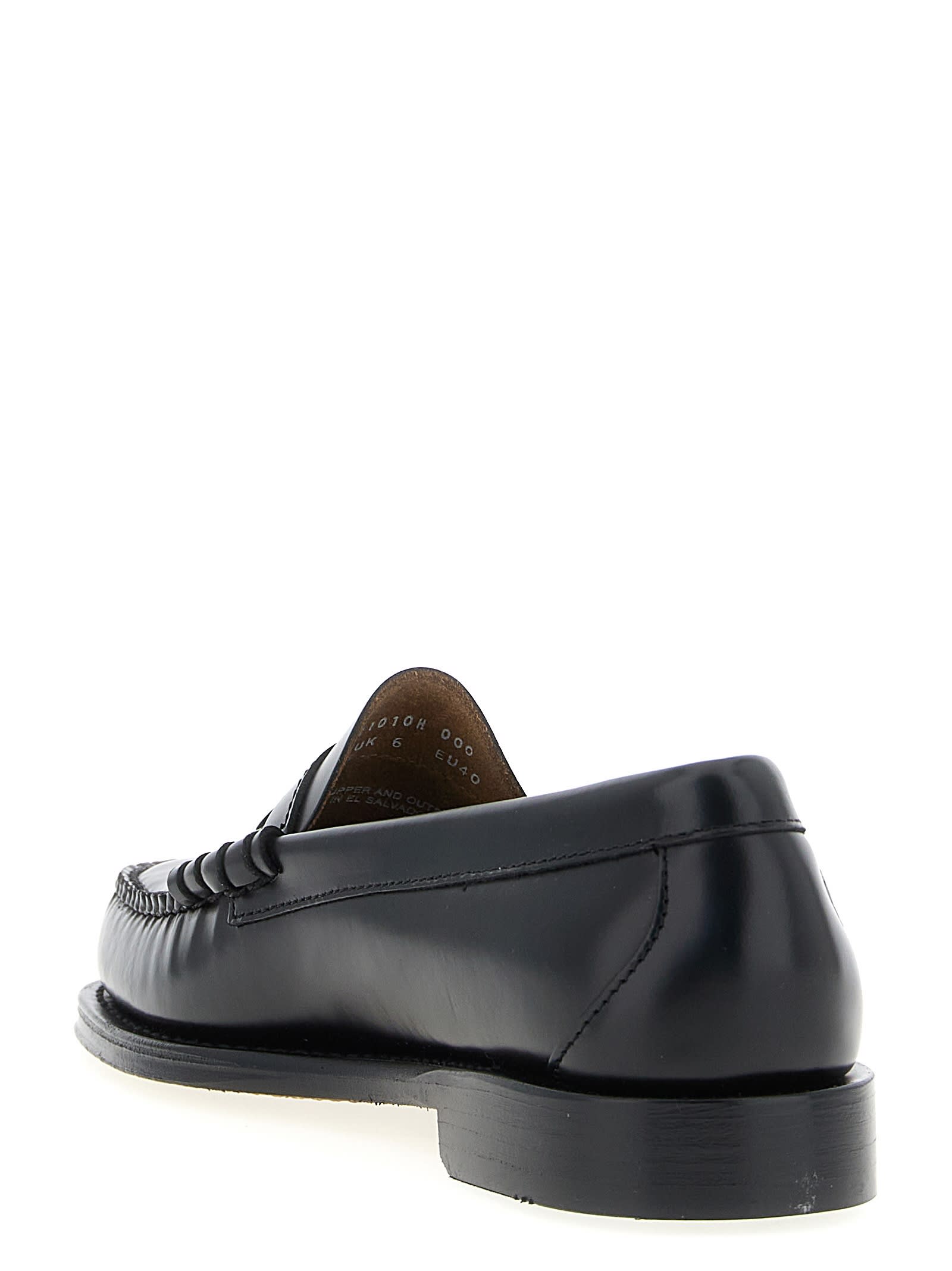 G.h.bass & Co. Weejuns Larson Loafers In Black