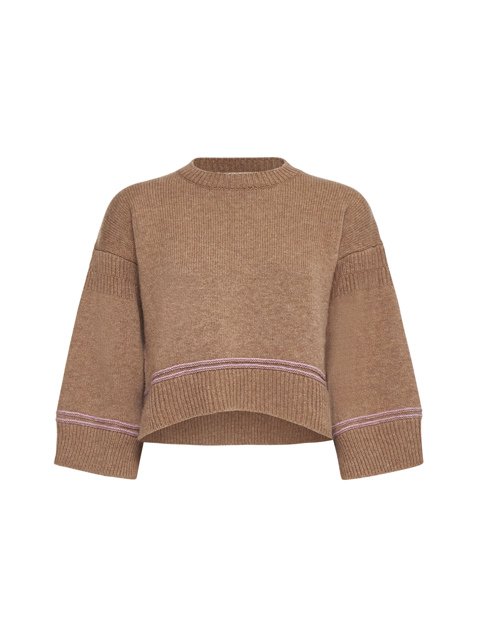 Shop Marni Sweater In Earth Of Siena