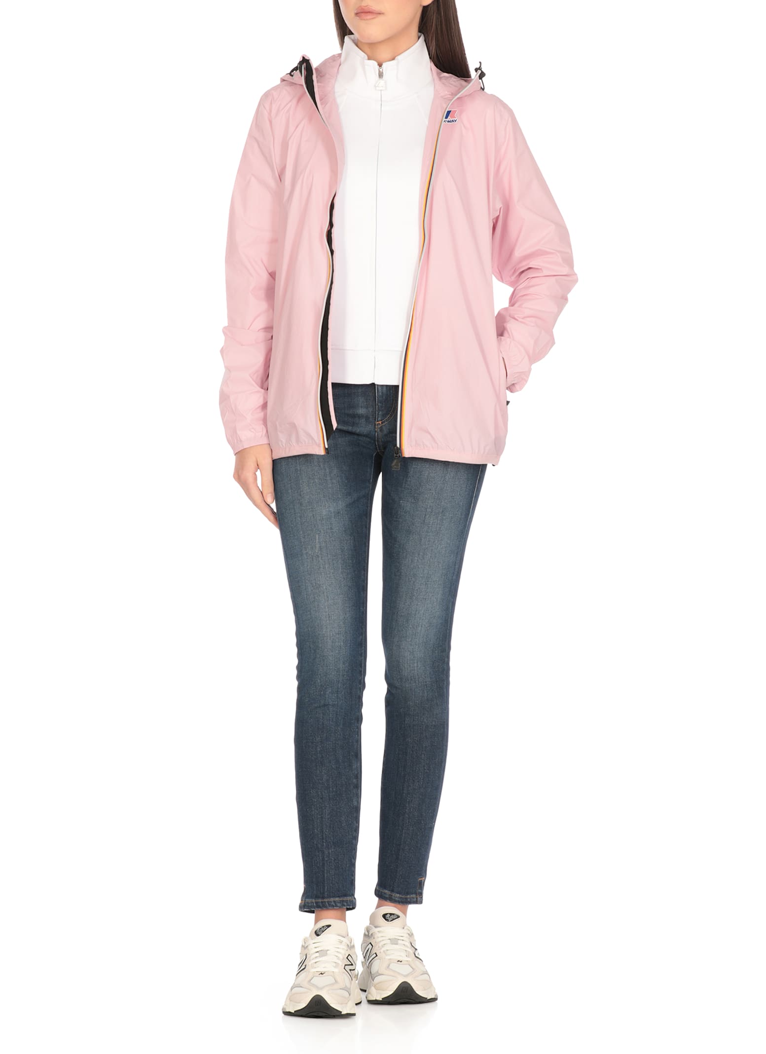K-way Le Vrai 4.0 Claude Jacket In Pink