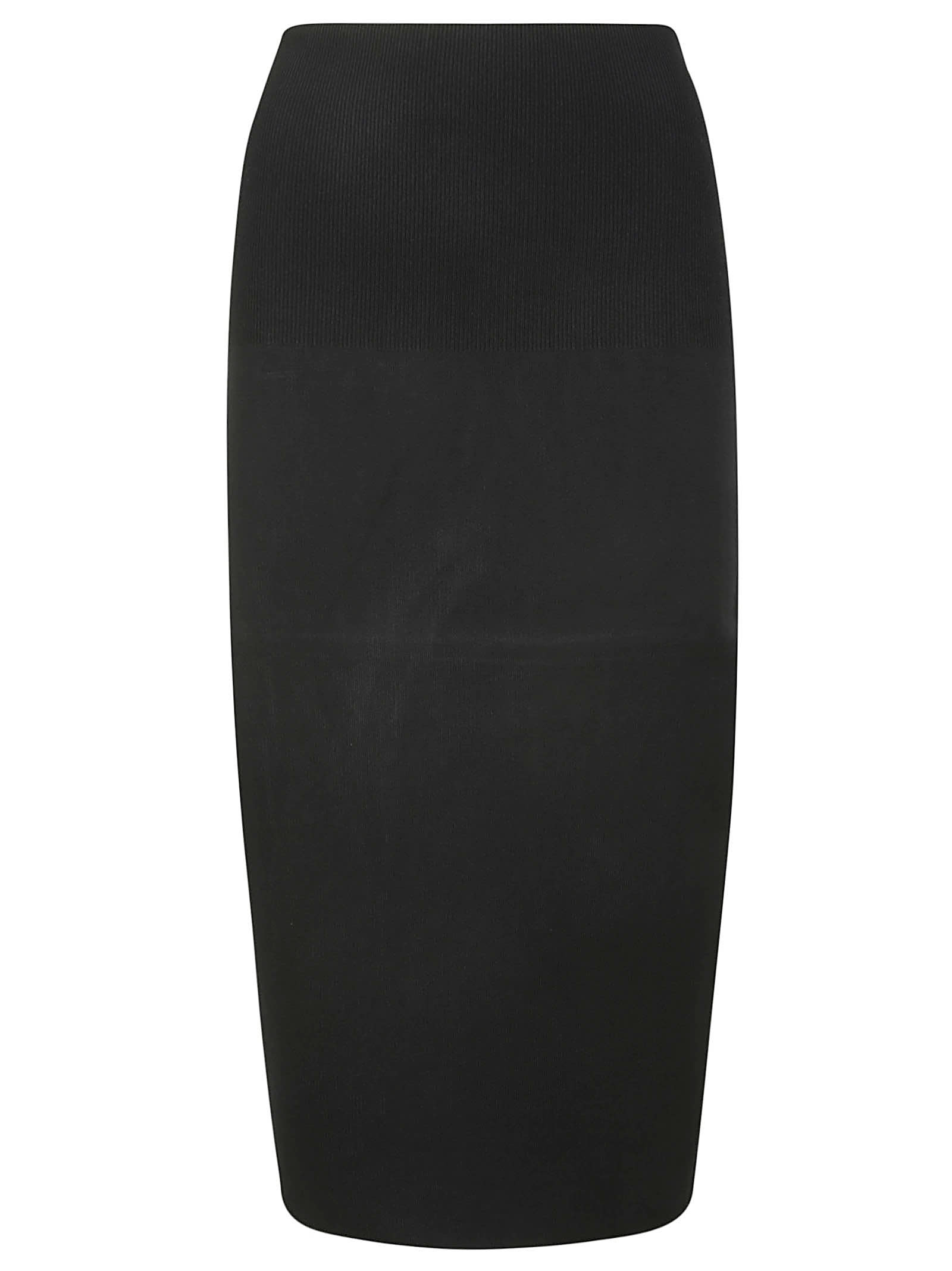 Shop Victoria Beckham Fitted Skirt In 1