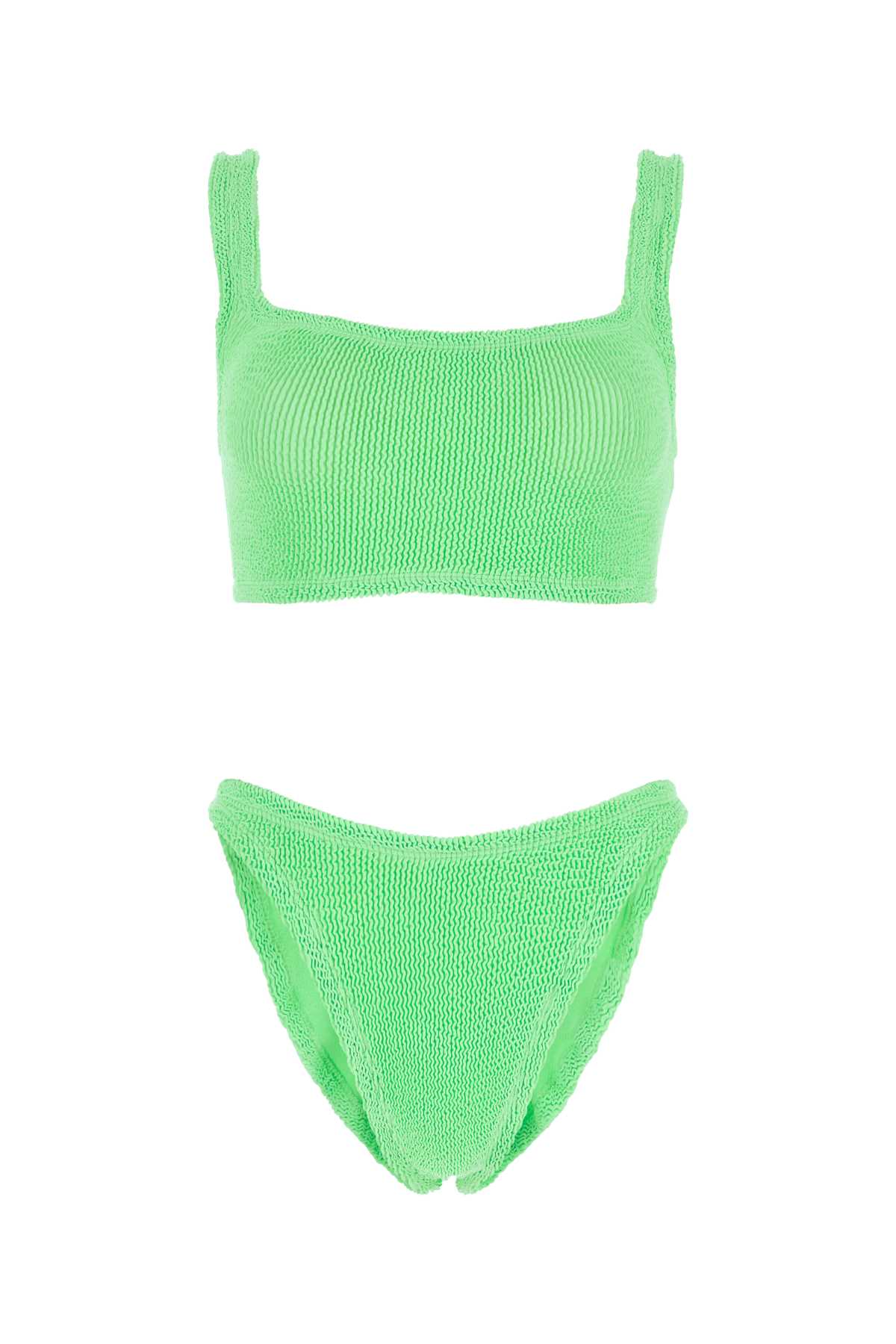Fluo Green Stretch Nylon Xandra Bikini