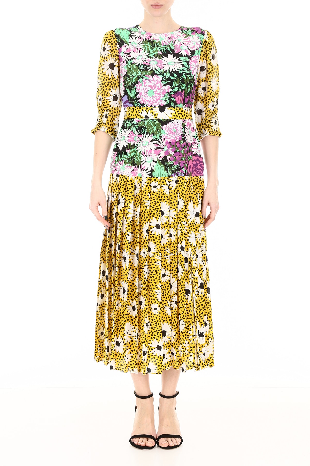 rixo cozi leopard daisy floral