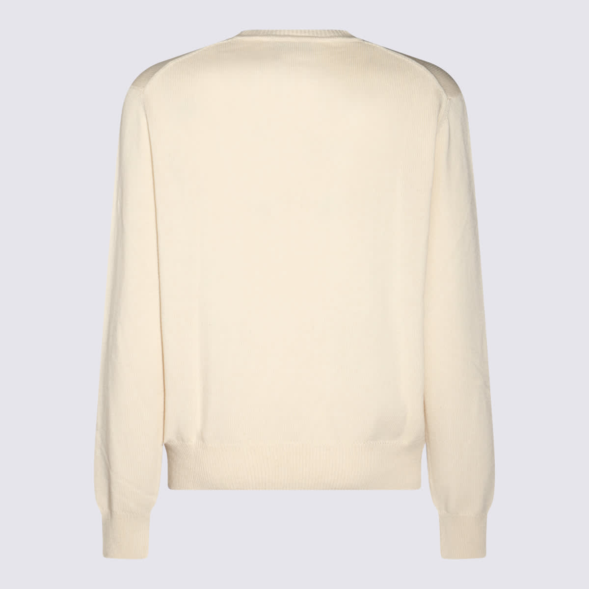 Shop Vivienne Westwood White Cotton Knitwear In Beige