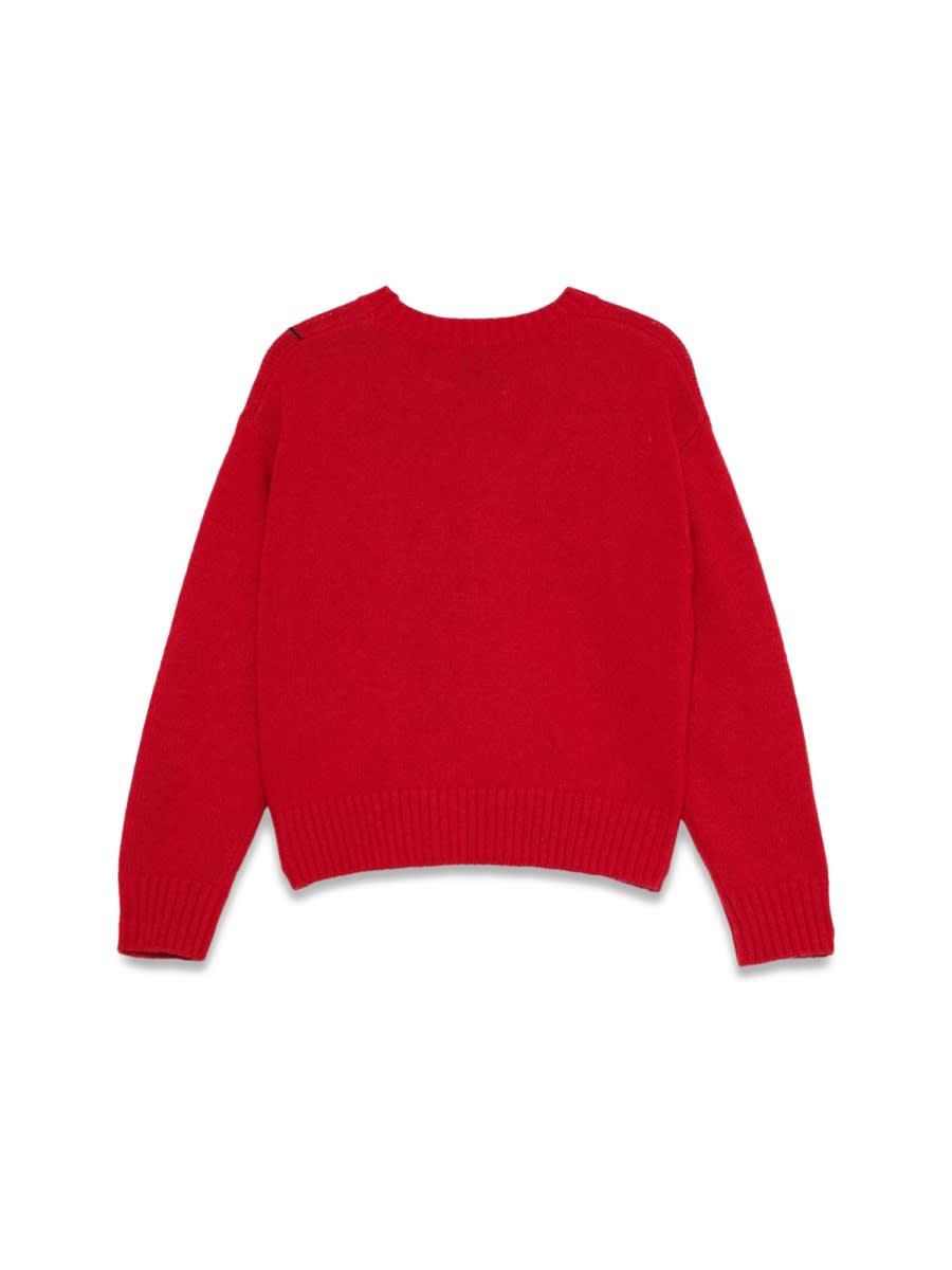 Il Gufo Wool Sweater In Red