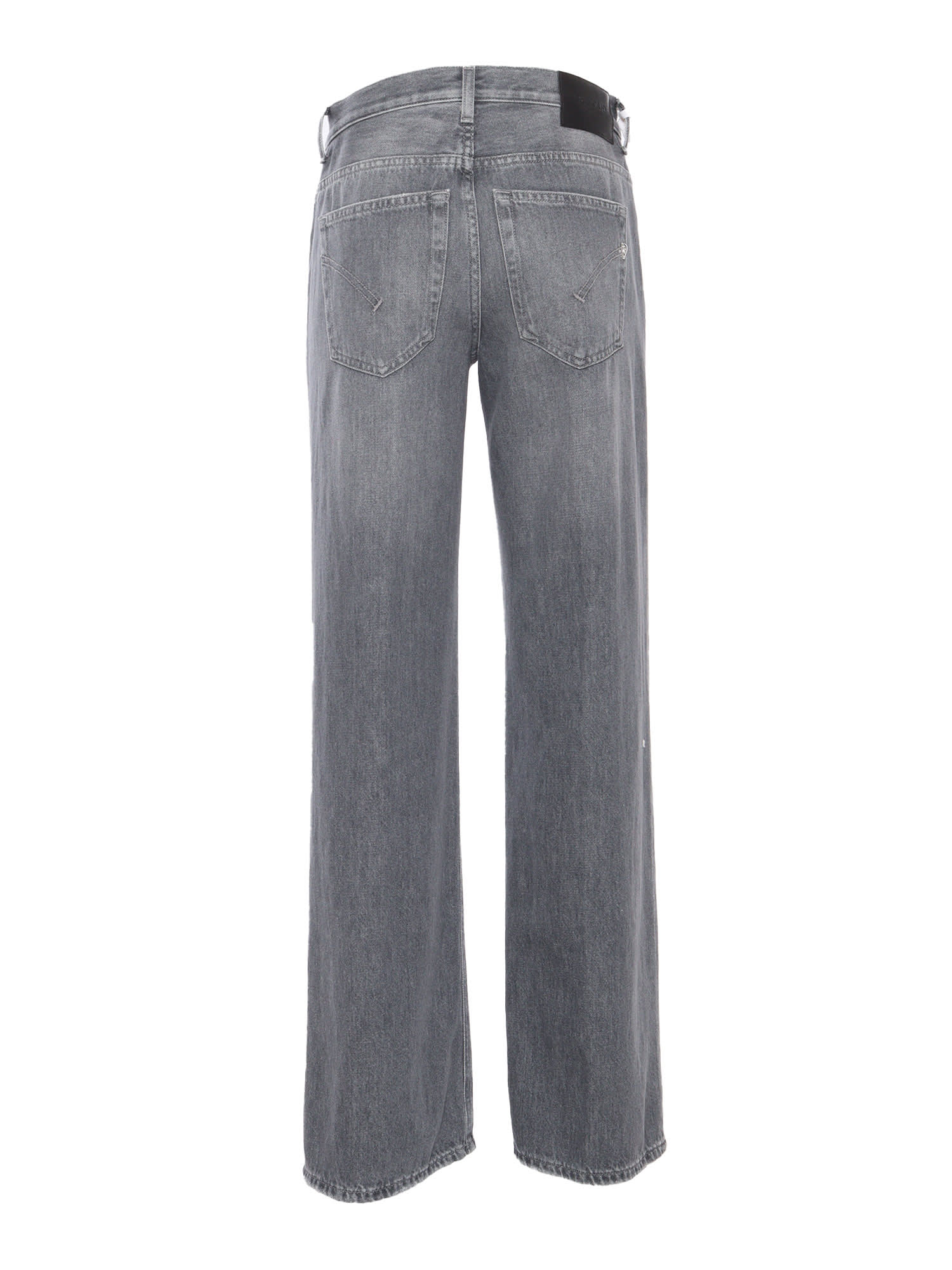 Shop Dondup Gray Jeans In Grey