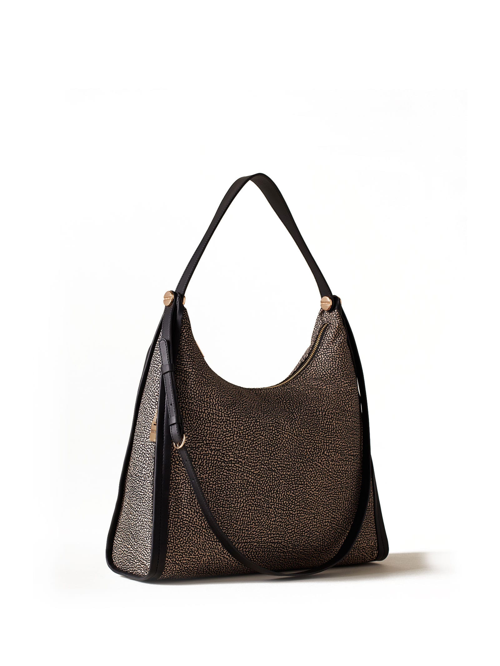 Borbonese New Orbit Hobo Shoulder Bag | Smart Closet