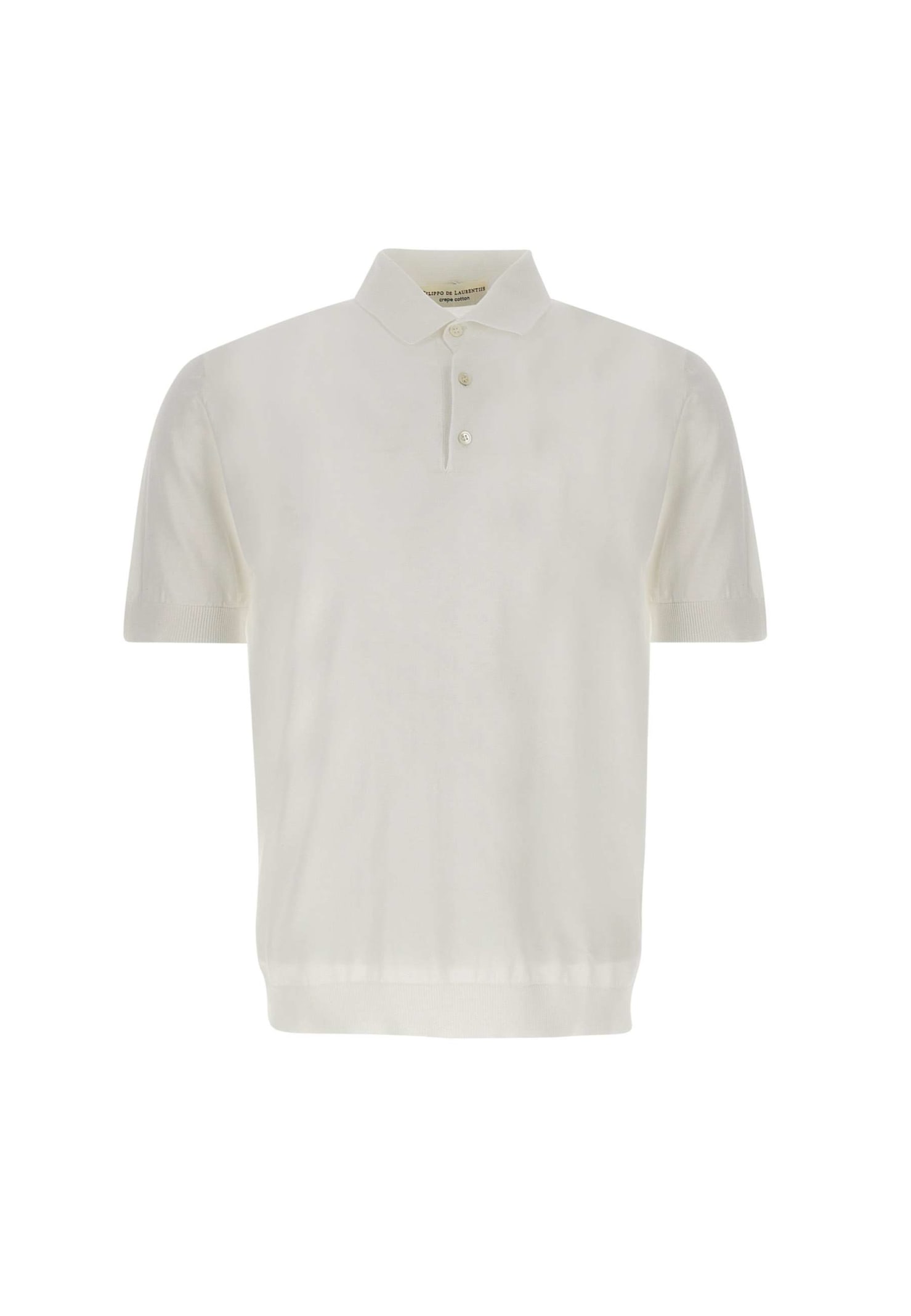 Cotton Crêpe Polo Shirt