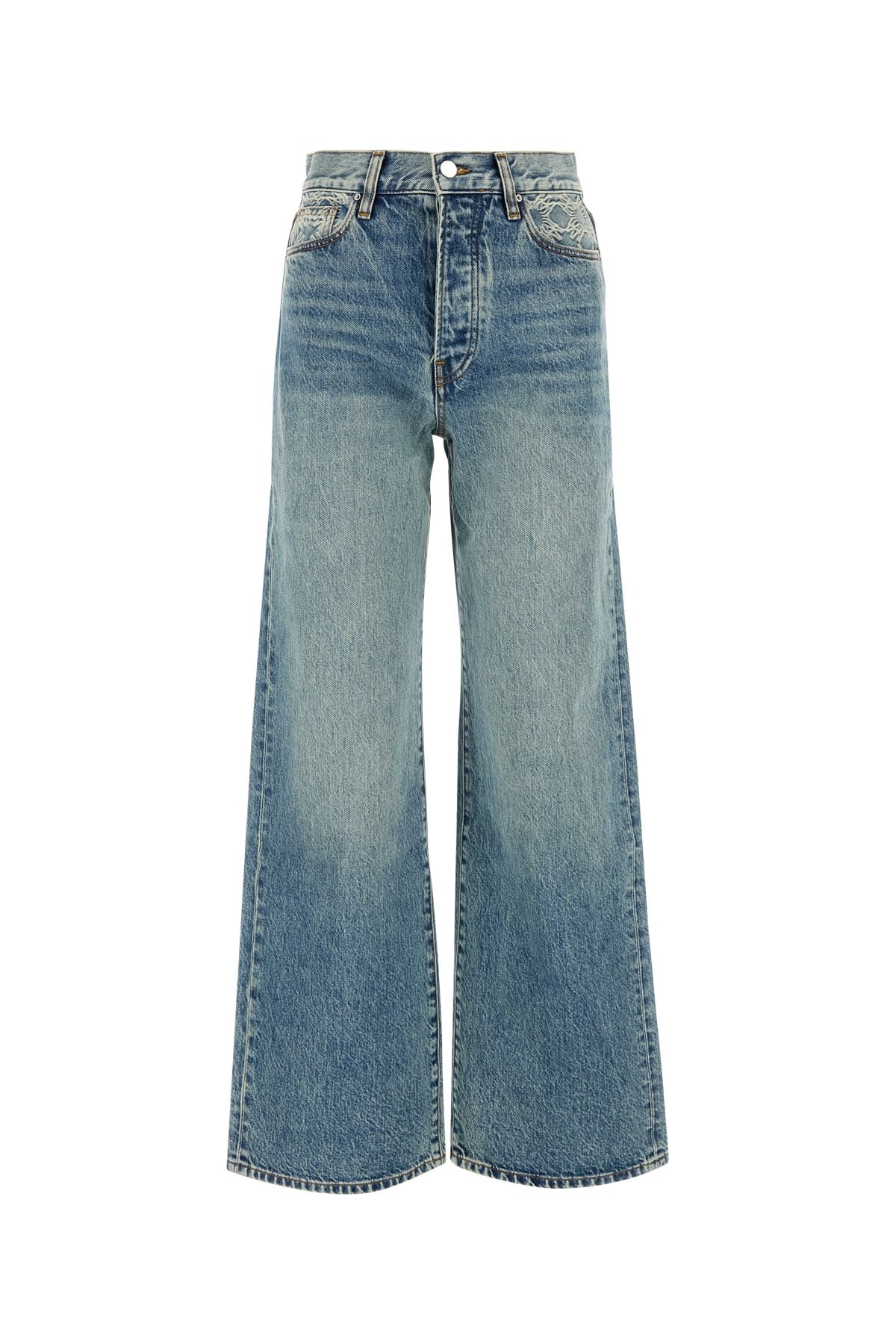 AMIRI MA QUAD HIGH RISE WIDE JEAN 