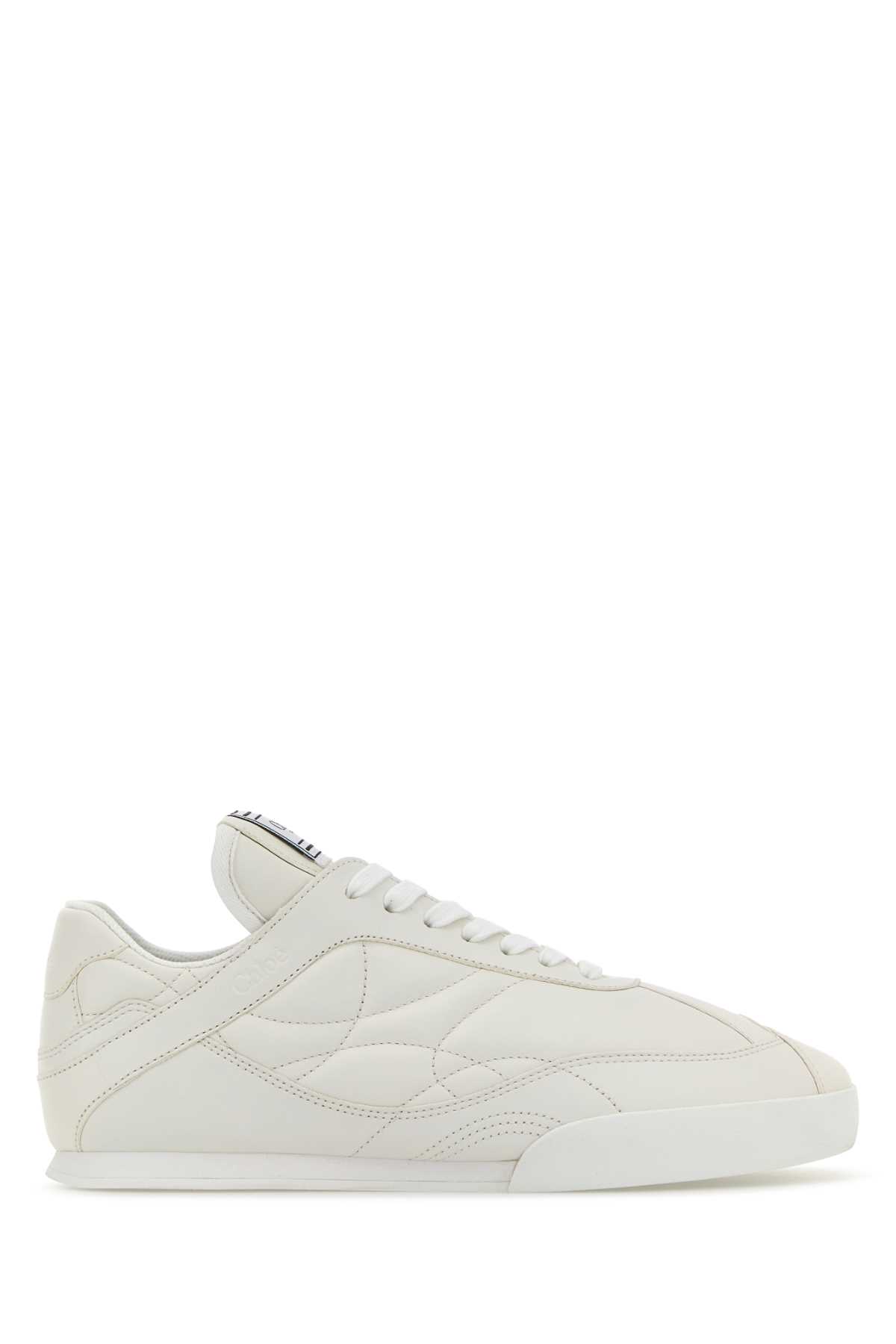 Chloé Kick Sneakers In White