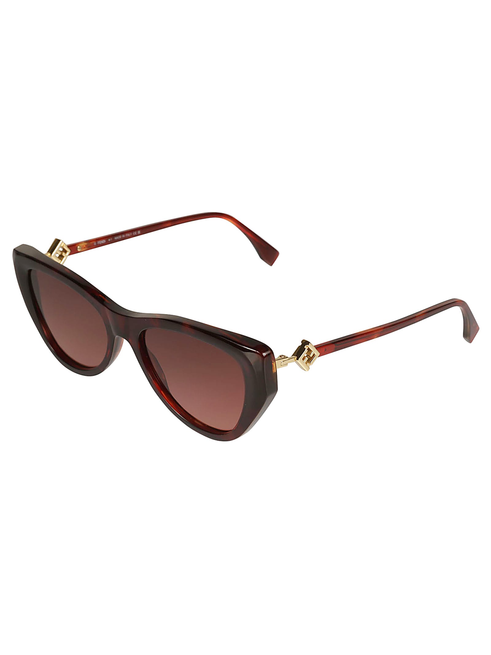 Fendi Full Frame Sunglasses In 54f - Havana