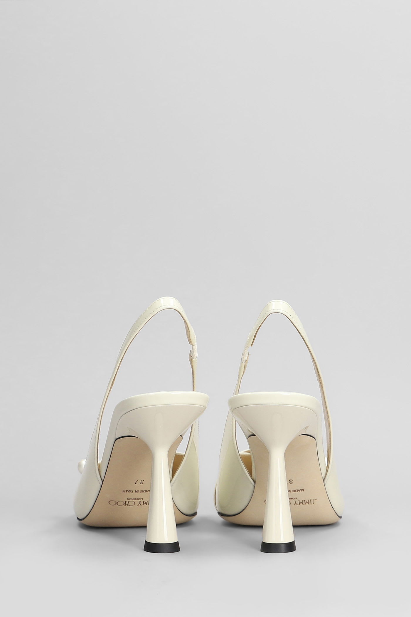 Jimmy Choo Amita 85 Pumps In White