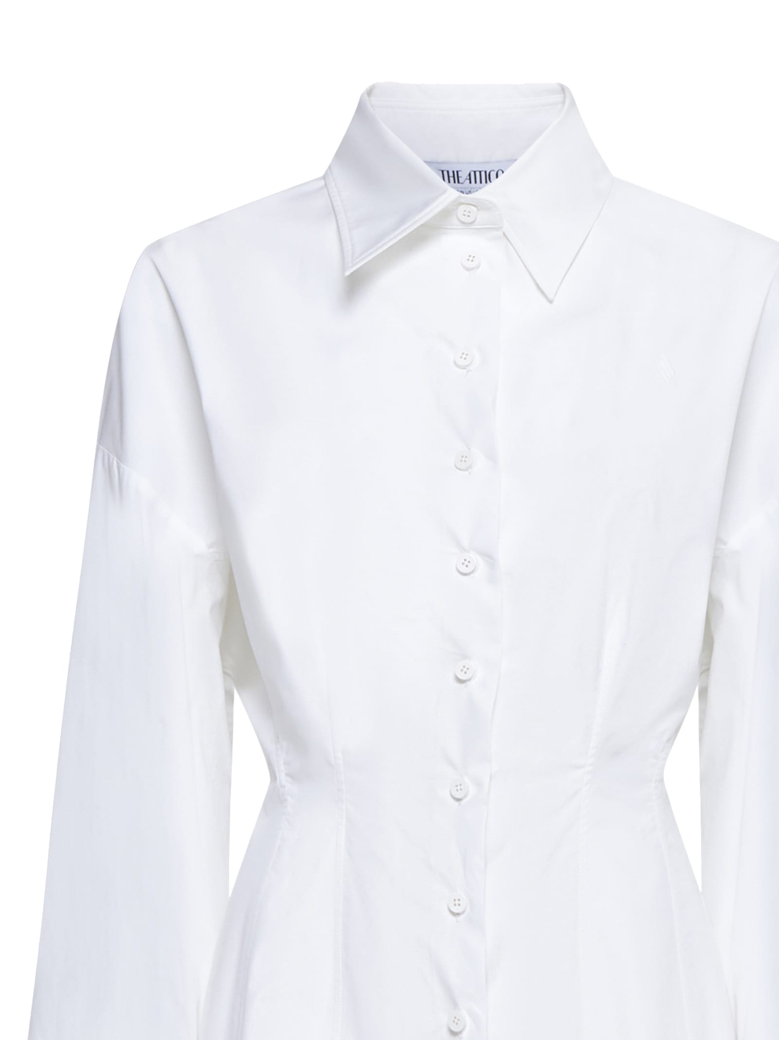 Shop Attico Shirt In Bianco