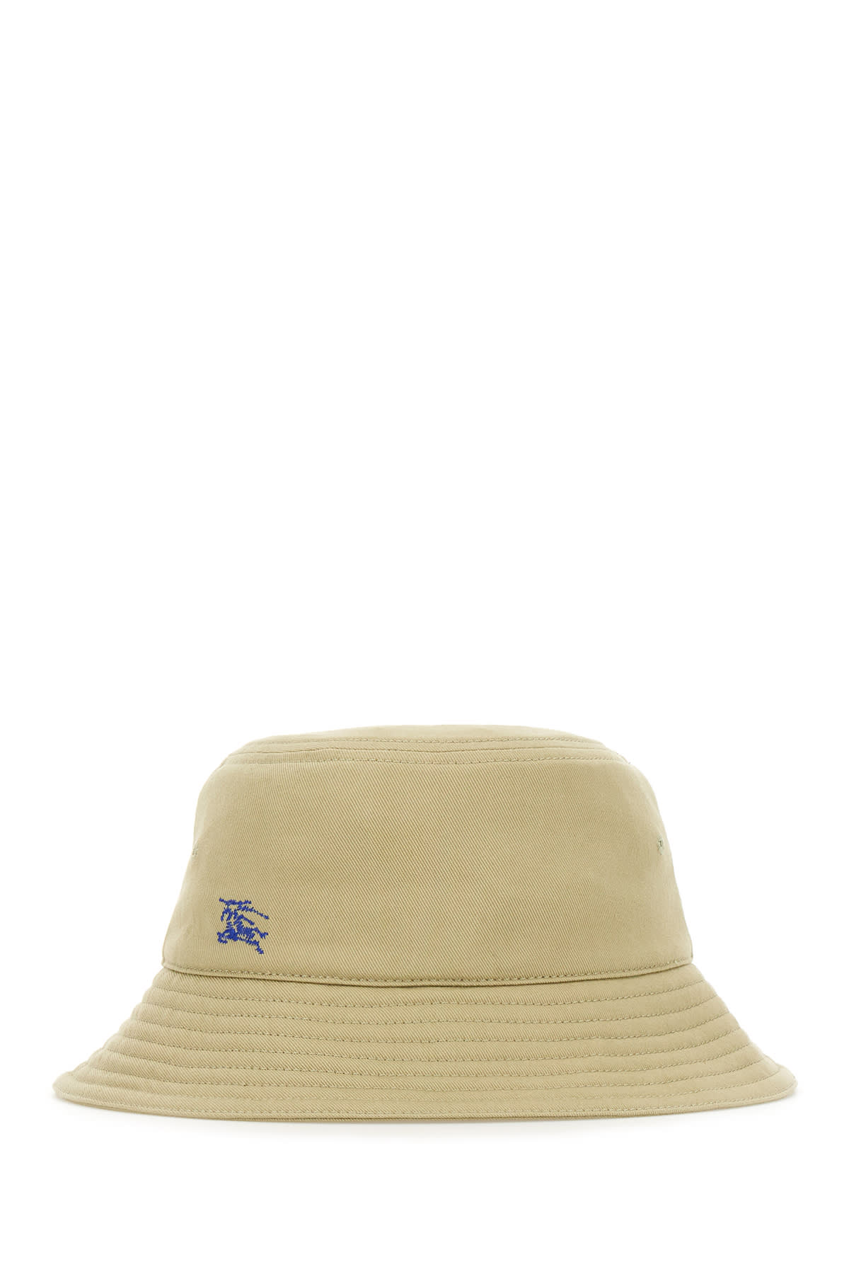 Shop Burberry Khaki Green Cotton Hat In Hunter