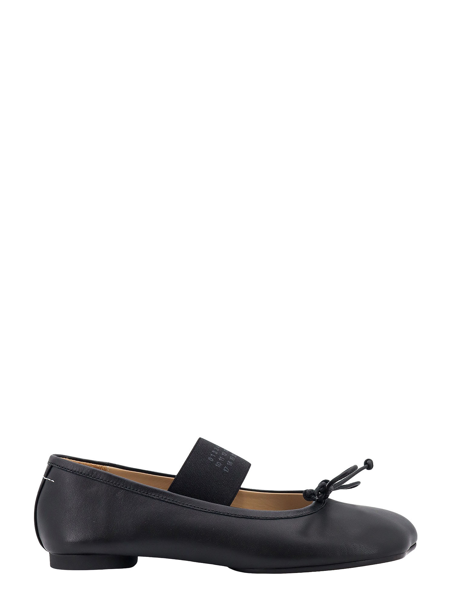 Shop Mm6 Maison Margiela Ballerinas In Black