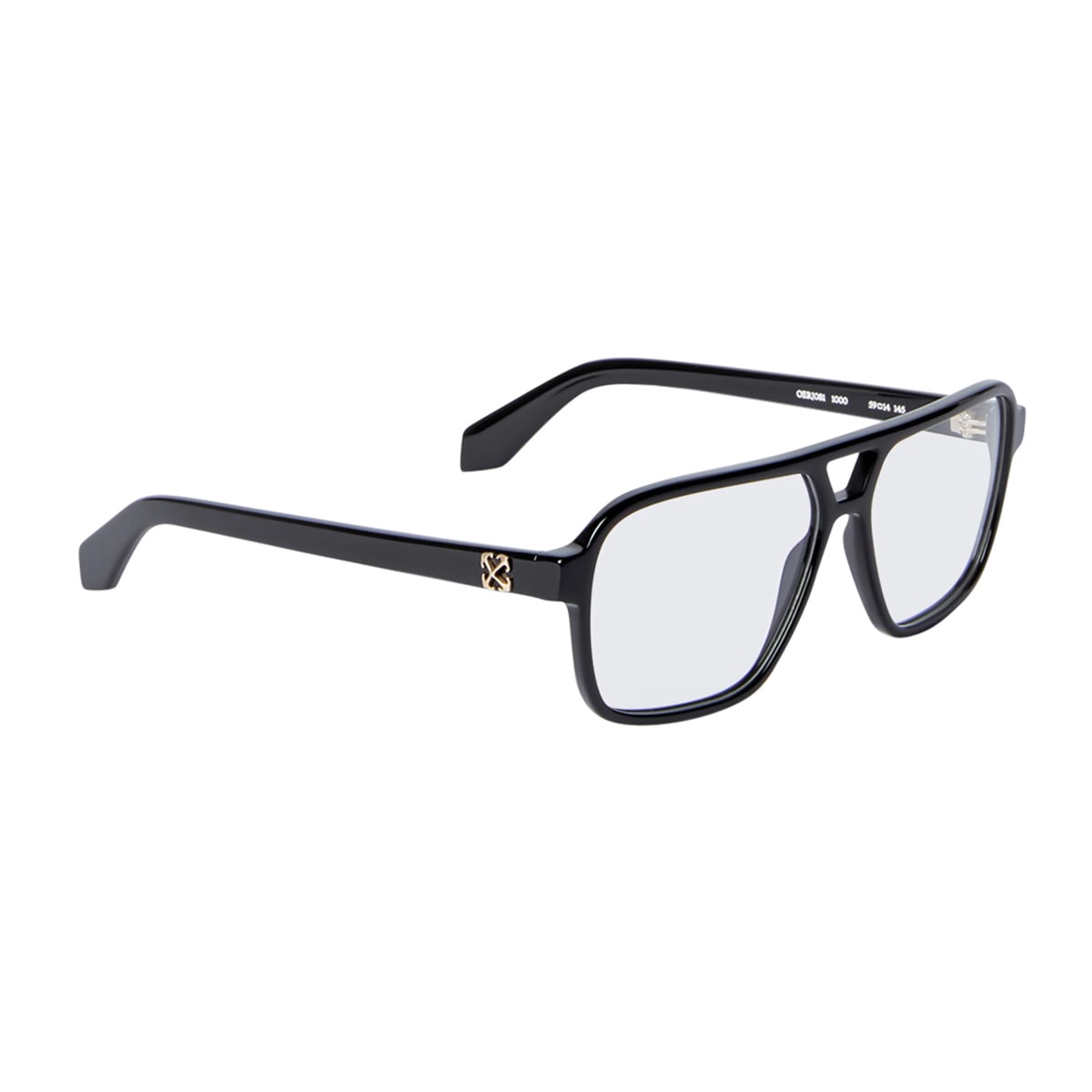 Off-white Off White Oerj081 Style 81 6000 Havana Glasses In Black