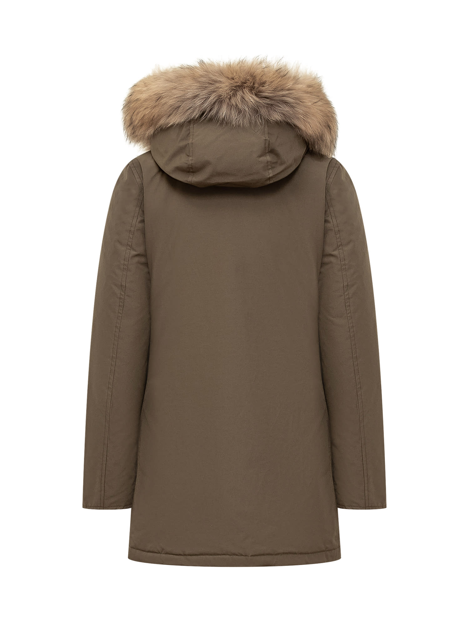 Shop Woolrich Artic Parka In Dark Green