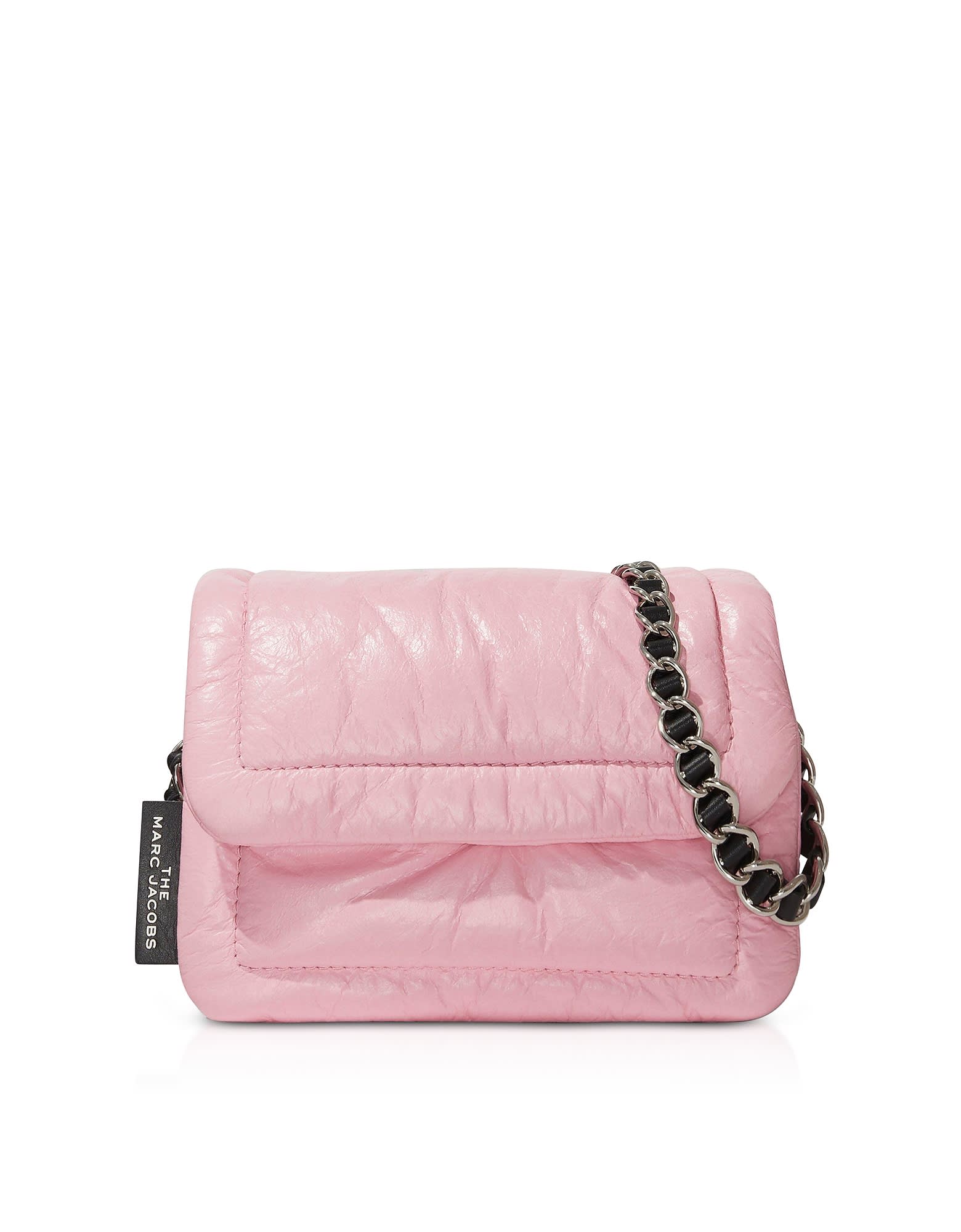 MARC JACOBS THE MINI PILLOW POWDER PINK LEATHER CROSSBODY BAG,11249918
