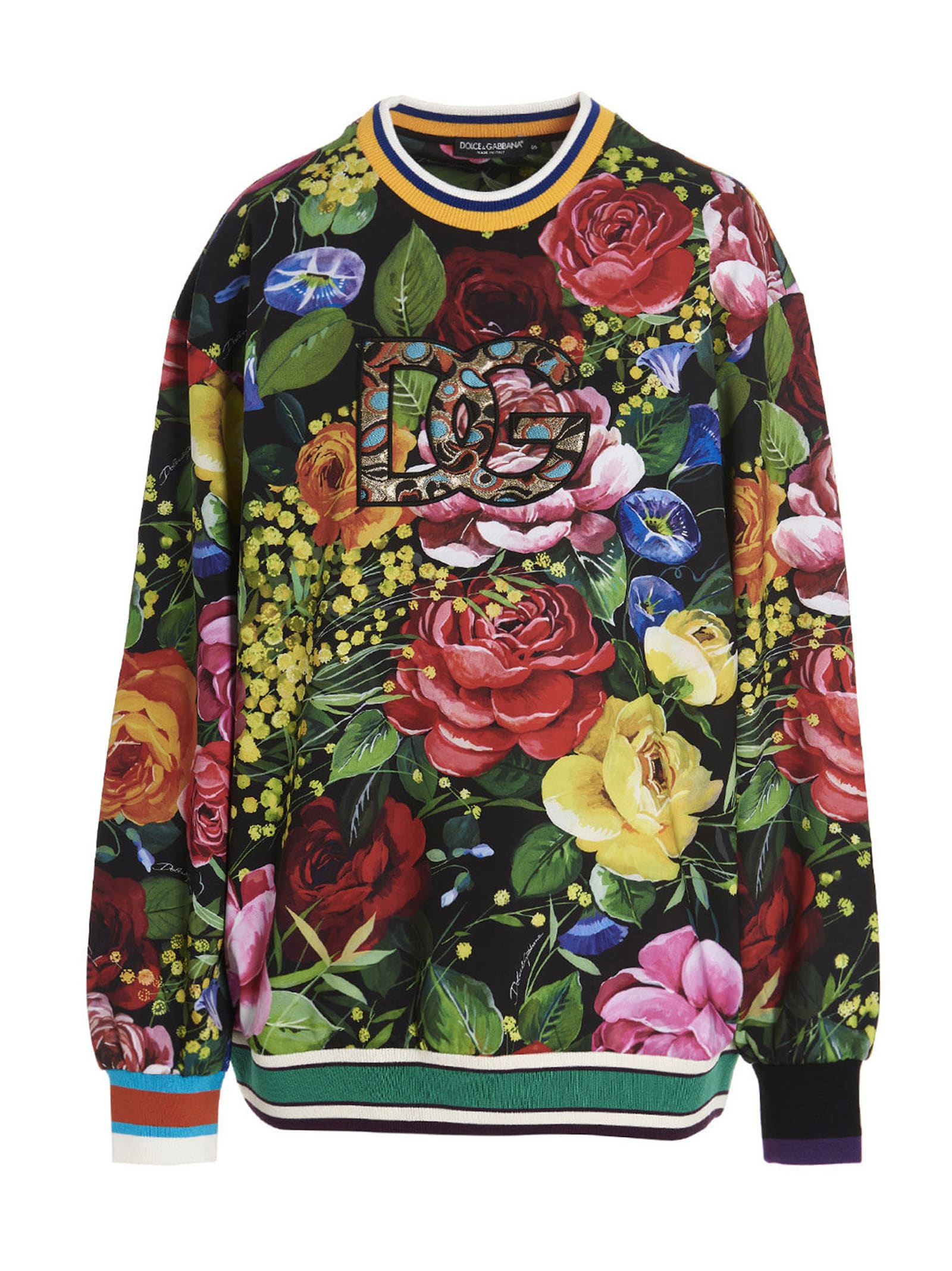 Dolce & Gabbana Floral Print Sweatshirt