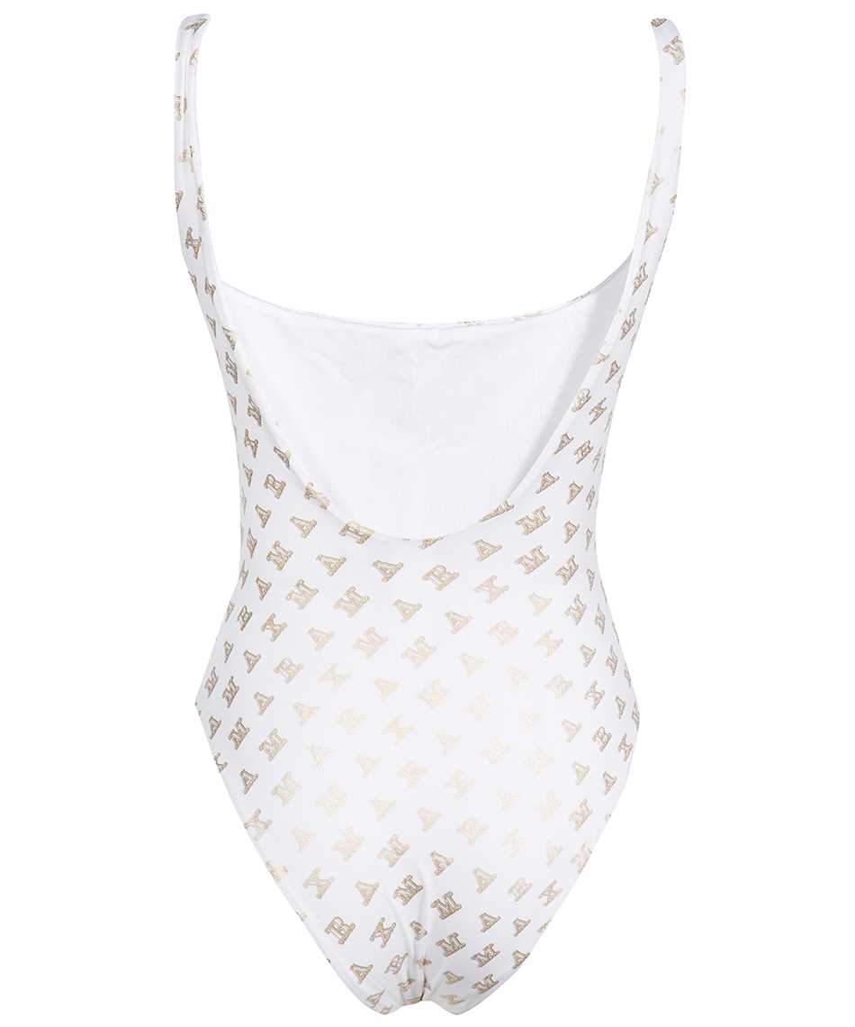 Max Mara Beachwear Clarice White Swimsuit In White