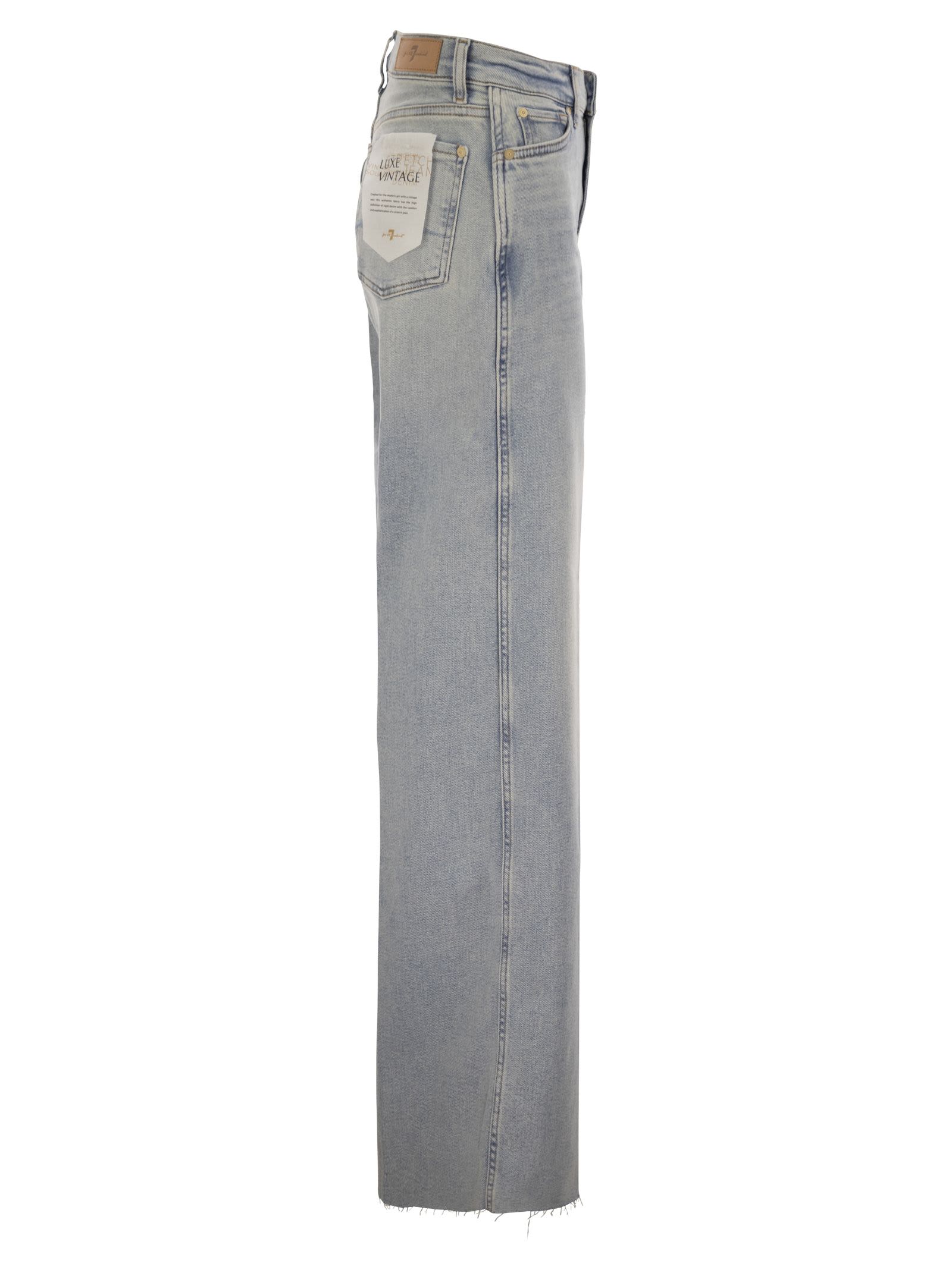 7 FOR ALL MANKIND LOTTA LUXE VINTAGE - HIGH WAISTED JEANS
