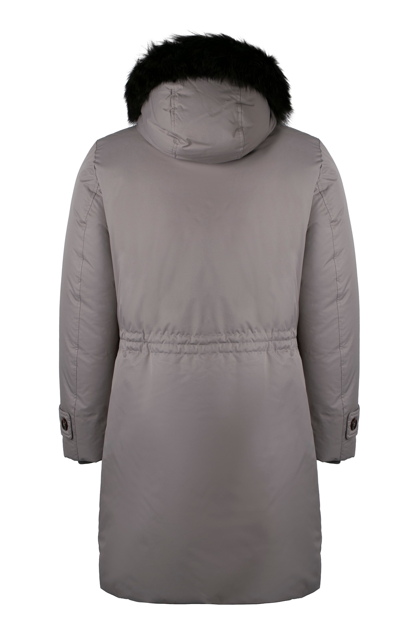 Moorer Helssinky Hooded Parka In Grey