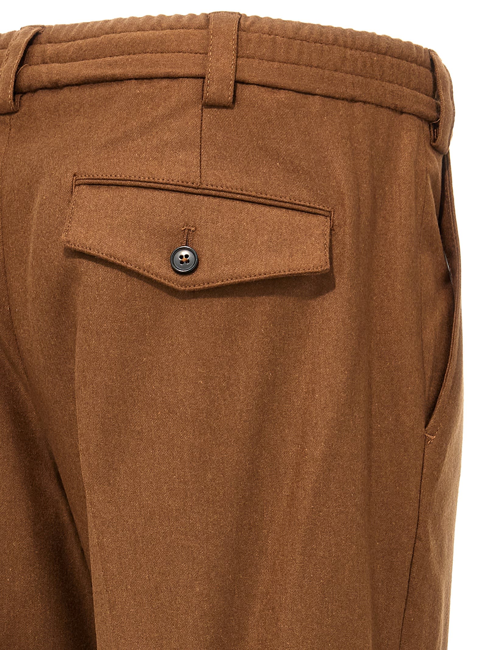 Shop Pt Torino The Rebel Pants In Brown