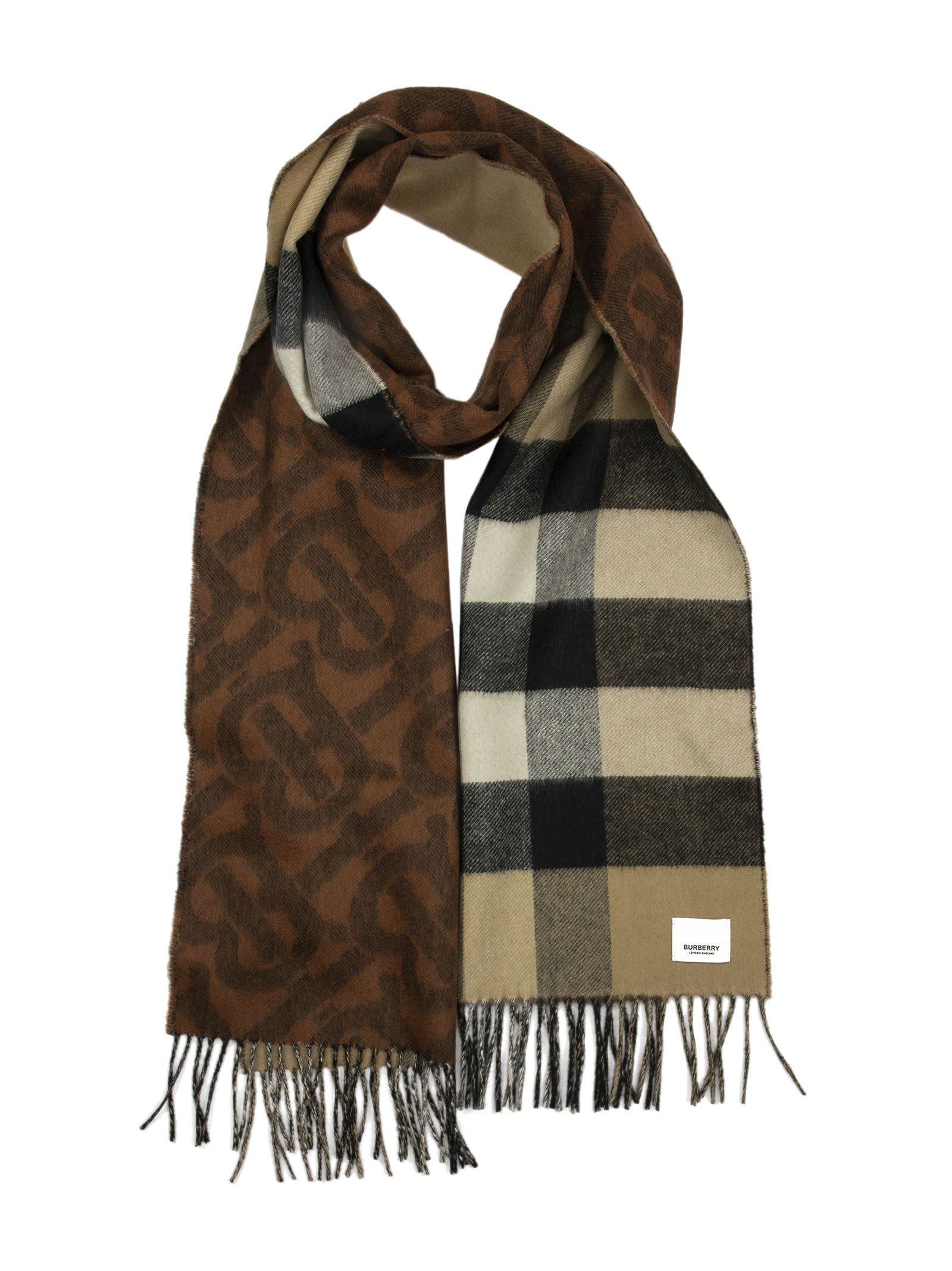 burberry reversible scarf
