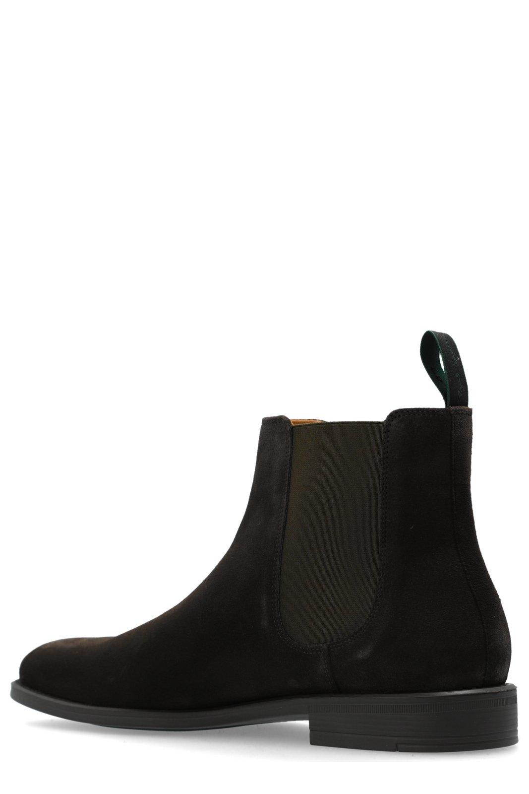 Shop Paul Smith Cedric Chelsea Boots In Brown