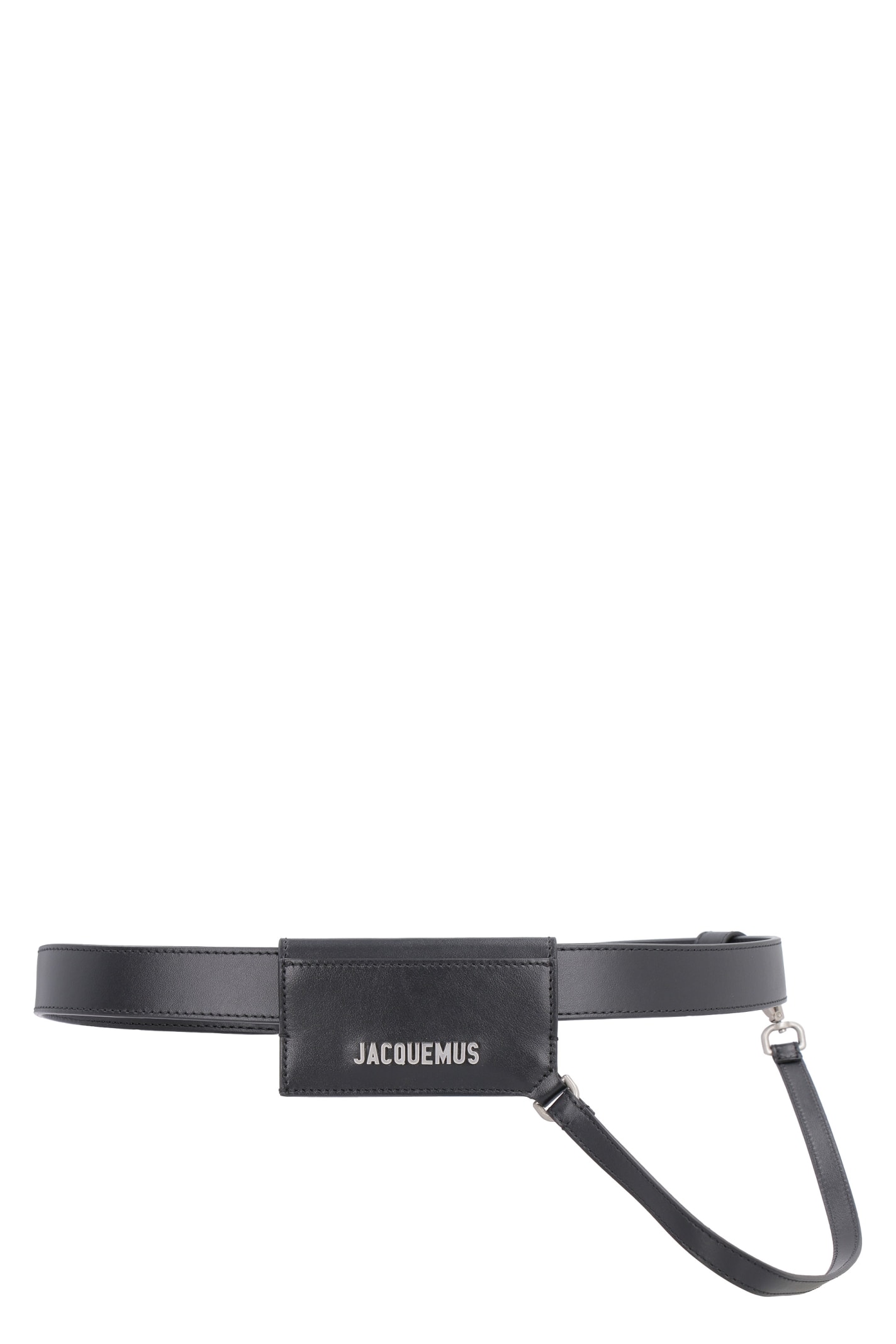 Jacquemus Smooth Leather Belt With Buckle