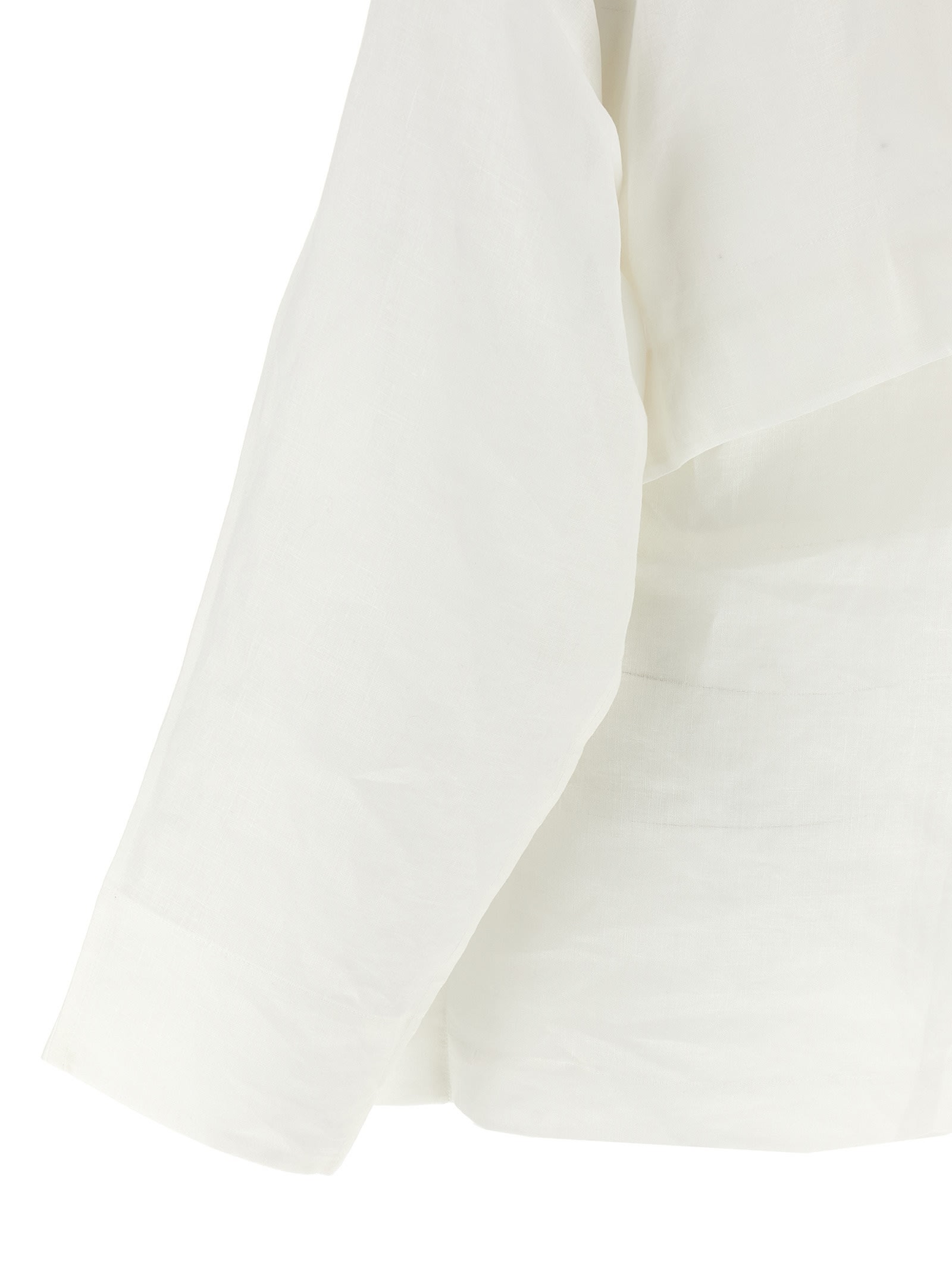 Issey Miyake White Hempen Jacket