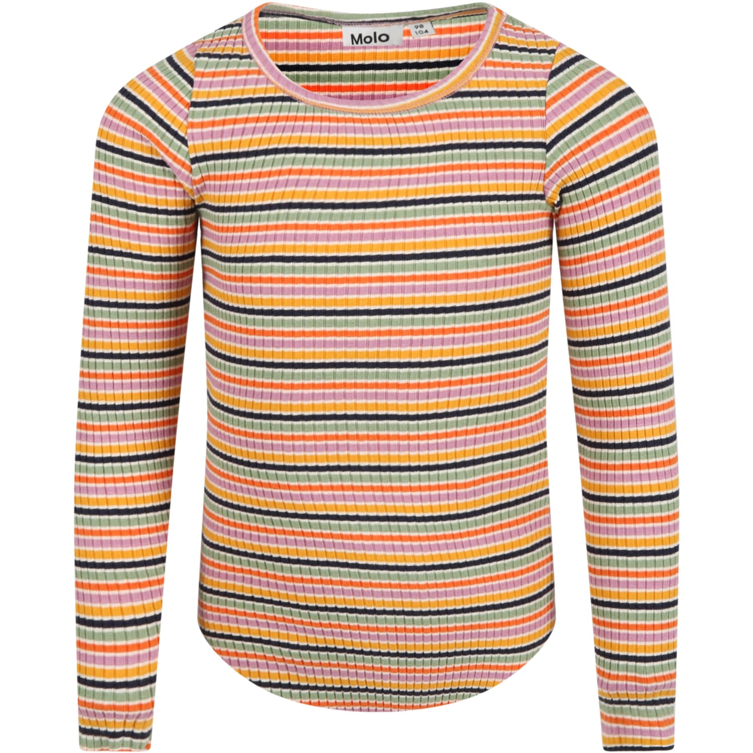 Molo Multicolor T-shirt For Girl