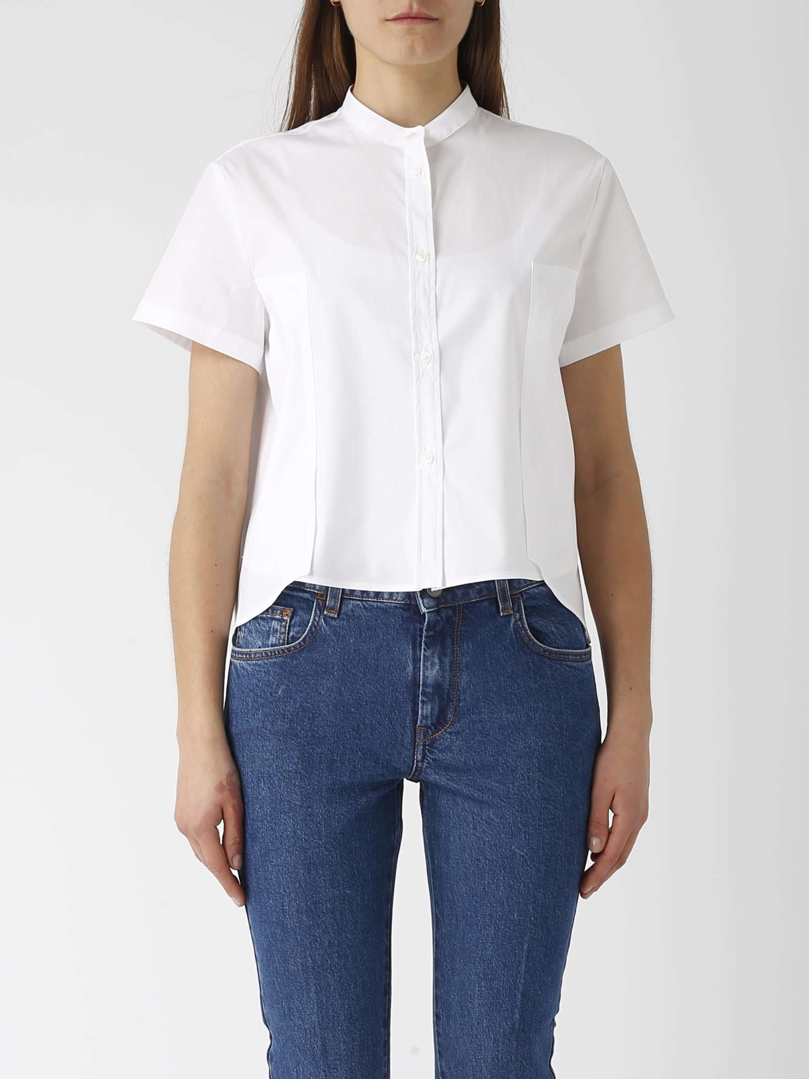 Shirt M/c Rounded And Cut Shirt