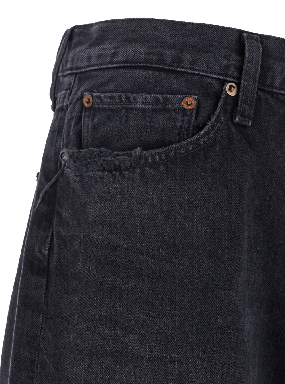 Agolde Waldon Jean Kember In Black