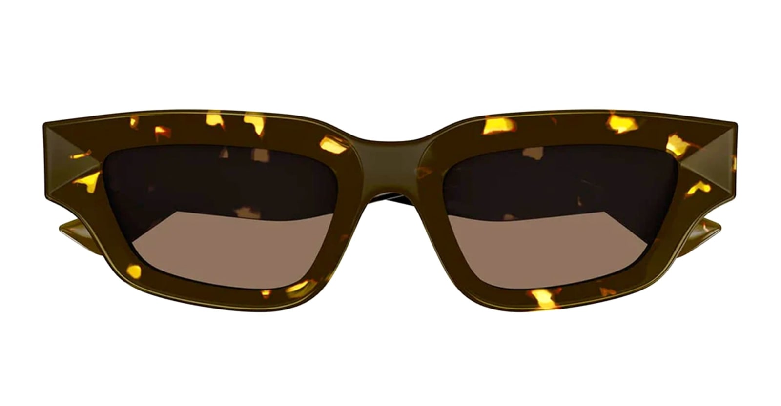 Shop Bottega Veneta Bv1250s-002 - Tortoise Sunglasses