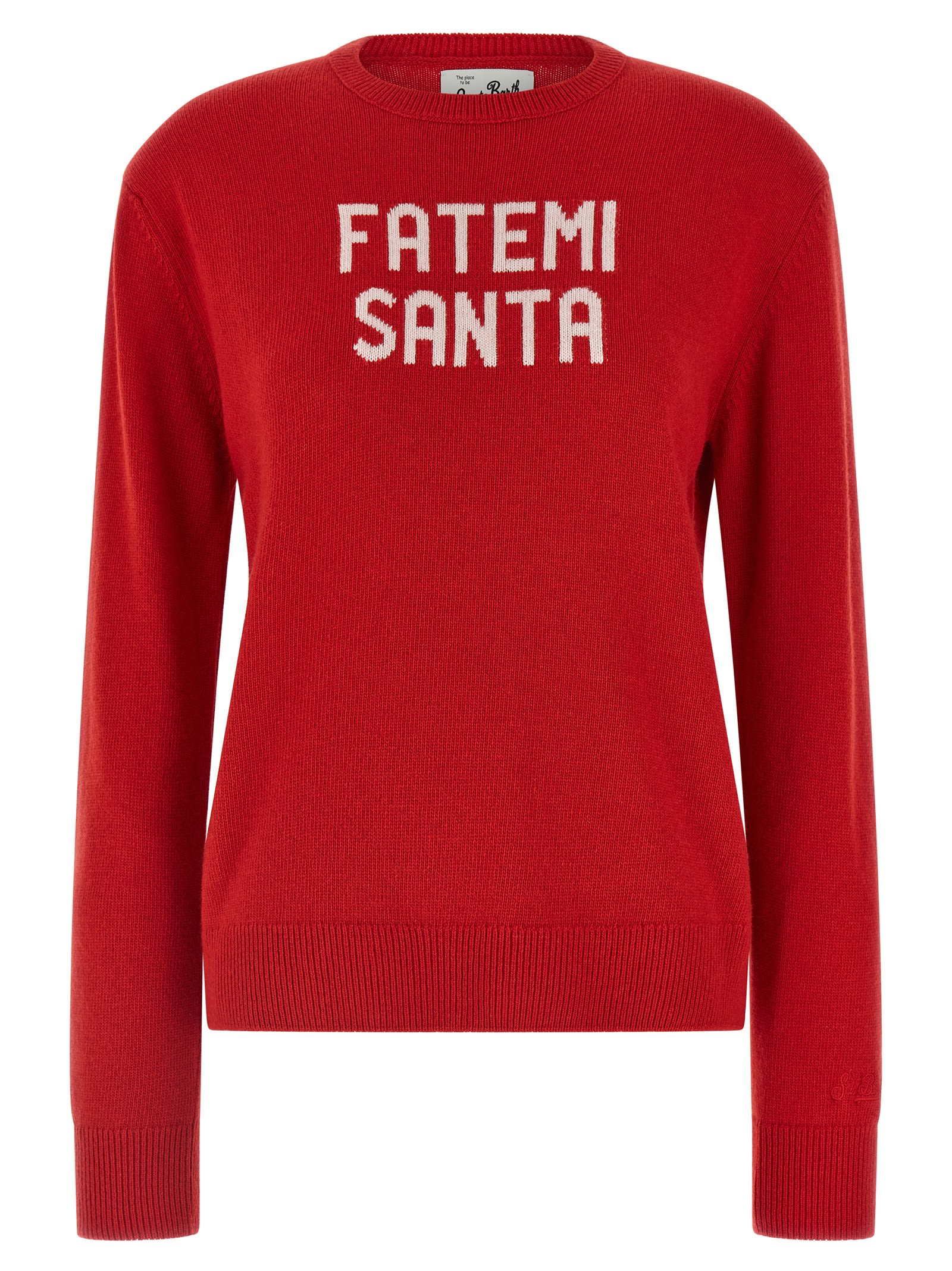 Mc2 Saint Barth New Queen Sweater In Red