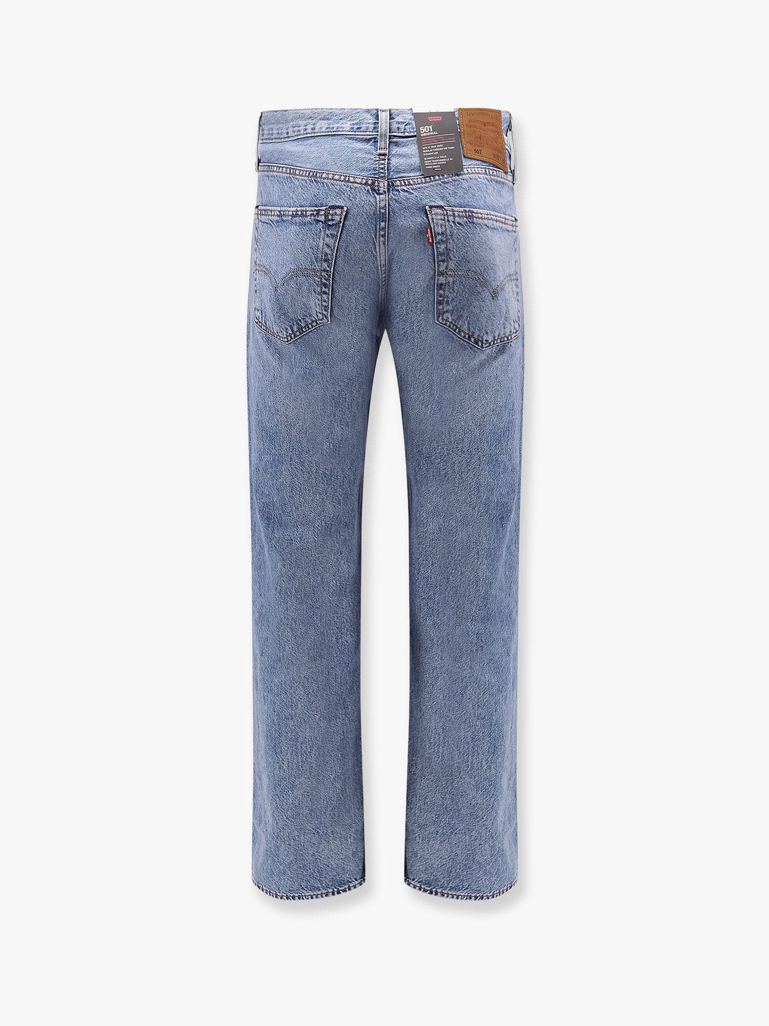 Levi's 501 Original Jeans With Iconic Tag In Blue