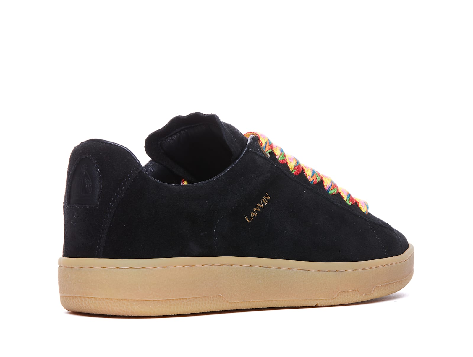 Shop Lanvin Curb Lite Sneakers In Black