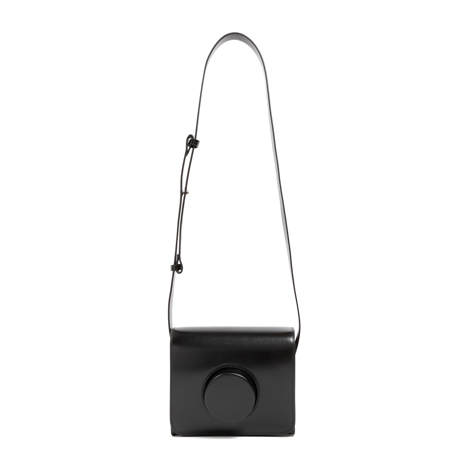 Shop Lemaire Camera Bag In Black