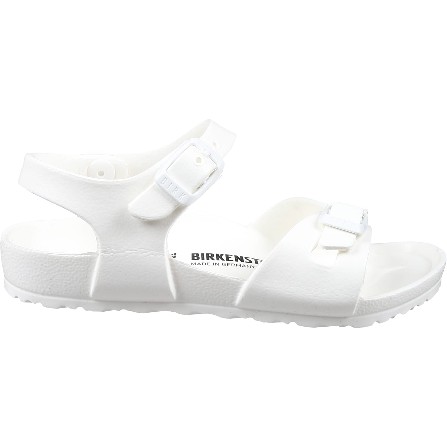 Shop Birkenstock White Sandals Rio Eva For Girl