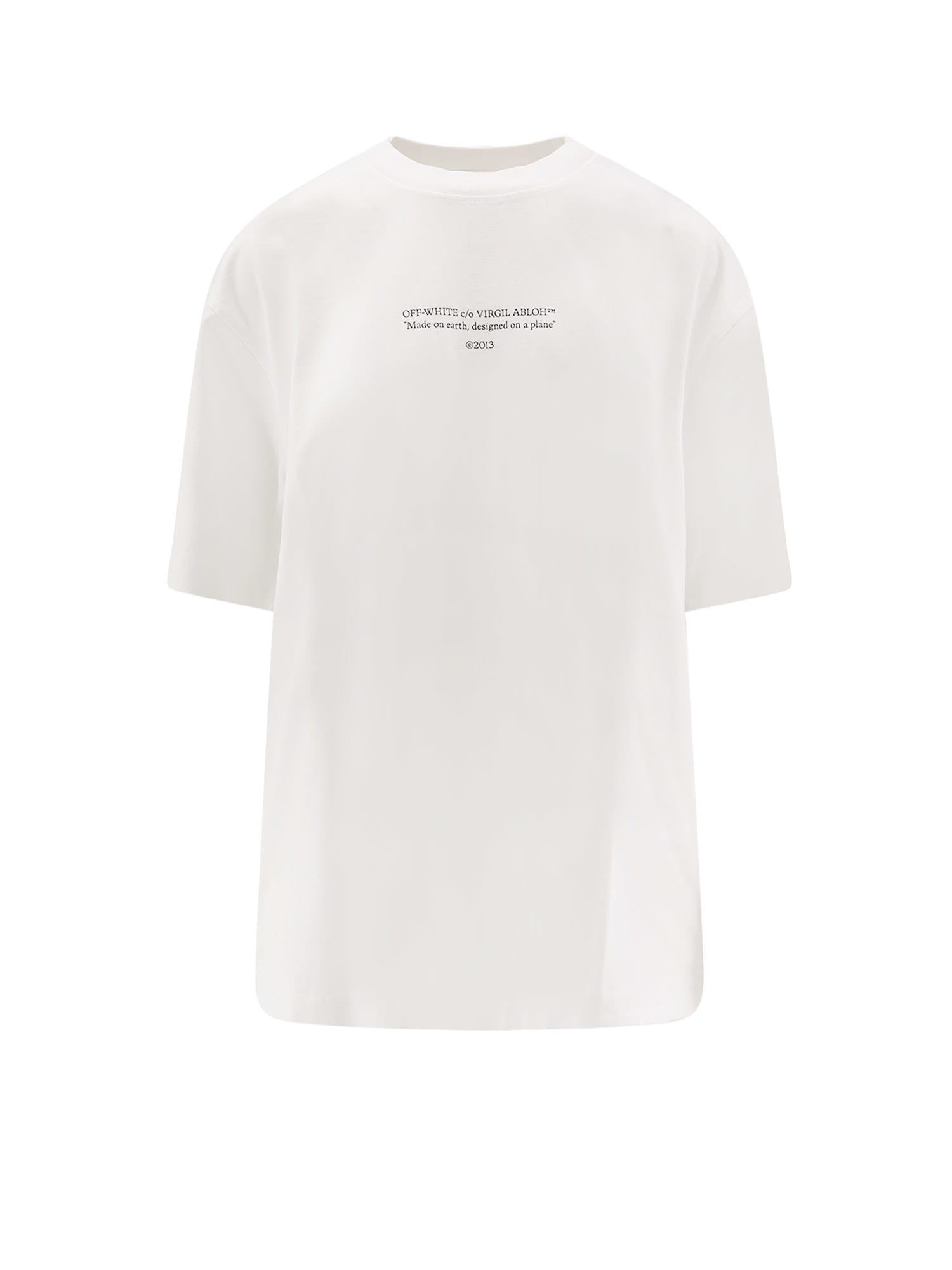 Off-white Cotton T-shirt In White