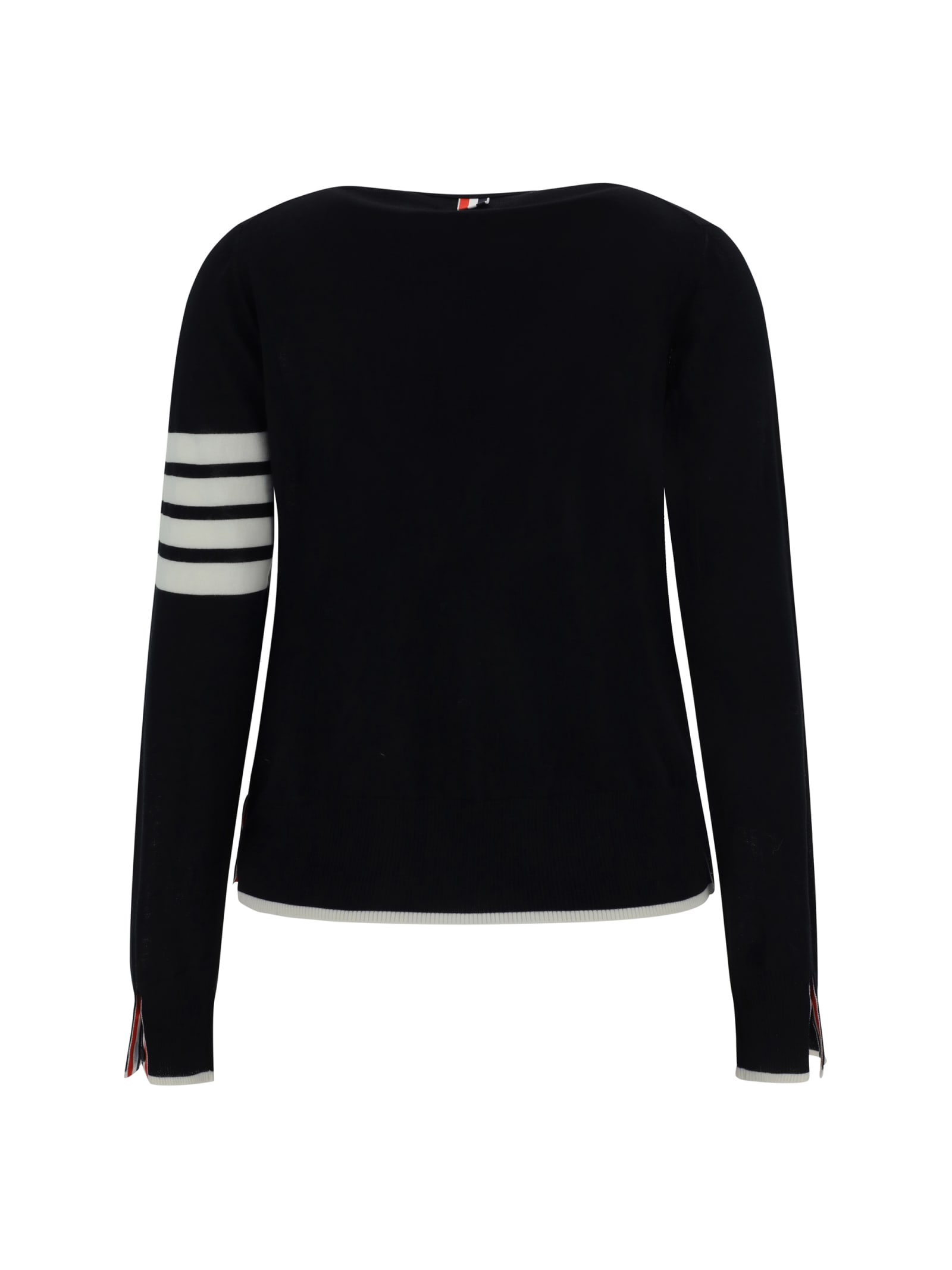 Shop Thom Browne Cardigan In Black