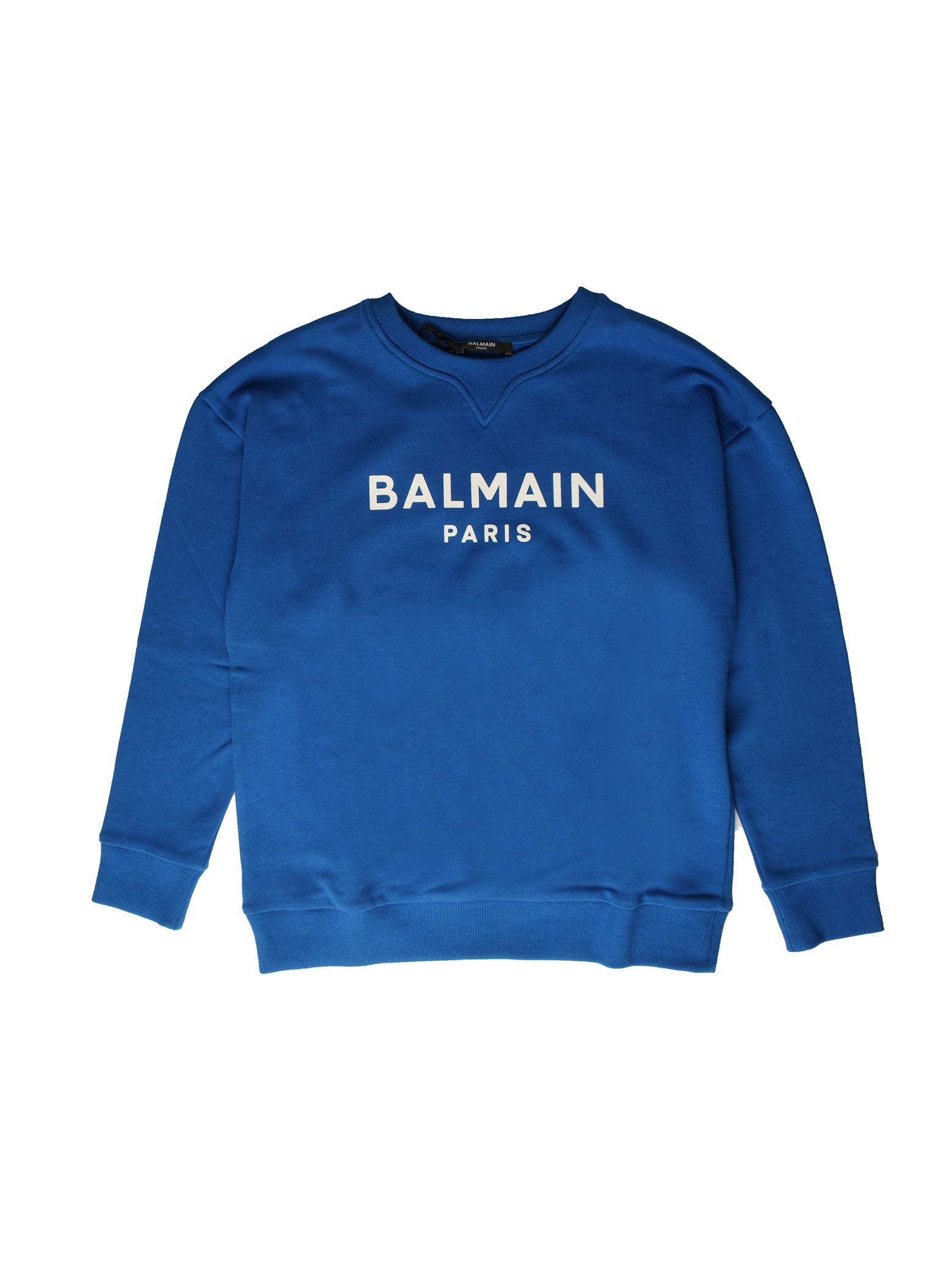 Balmain Bluette Sweatshirt With Logo