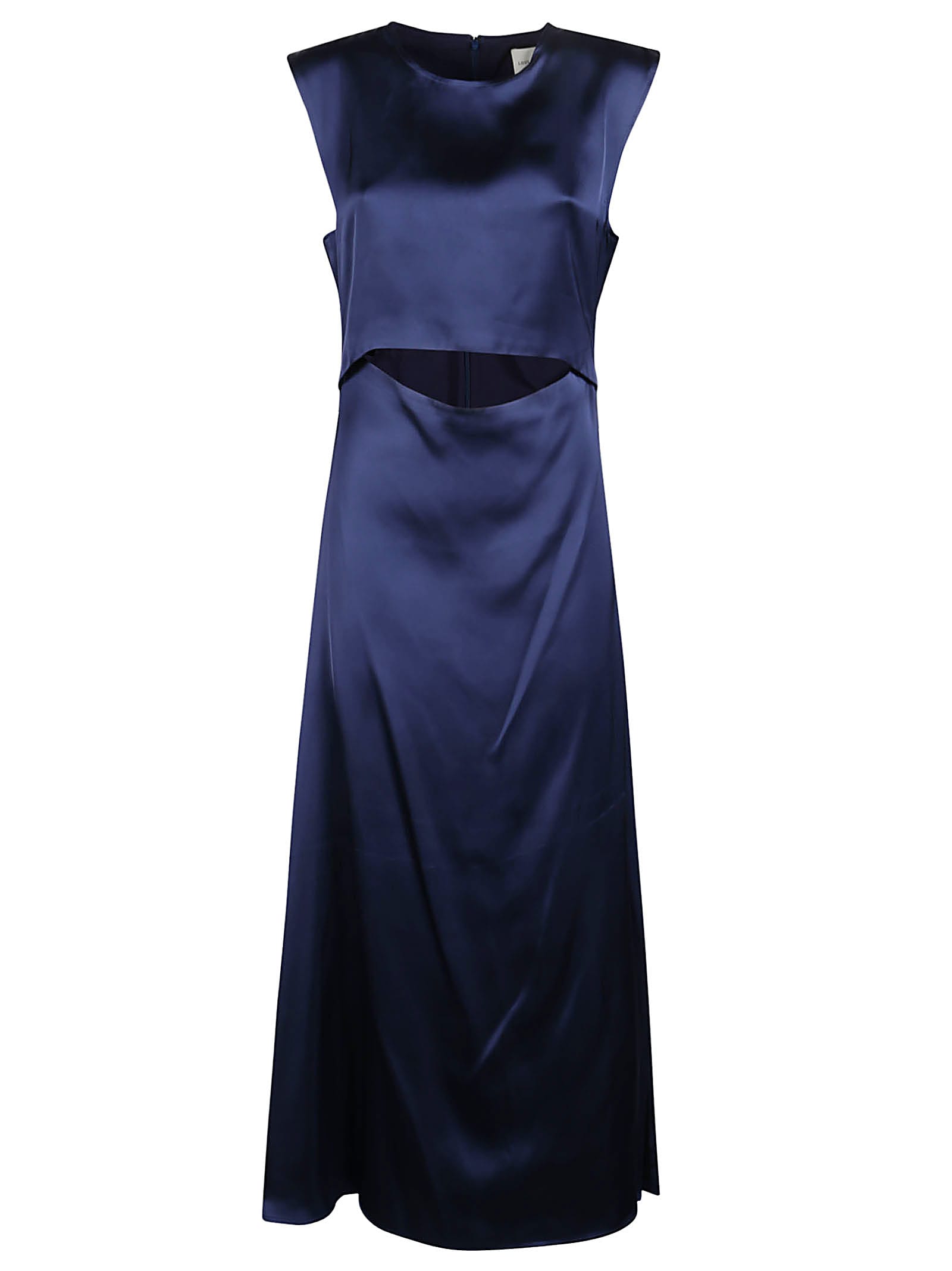 LOULOU STUDIO COPAN CUT PUT SLEEVELESS DRESS