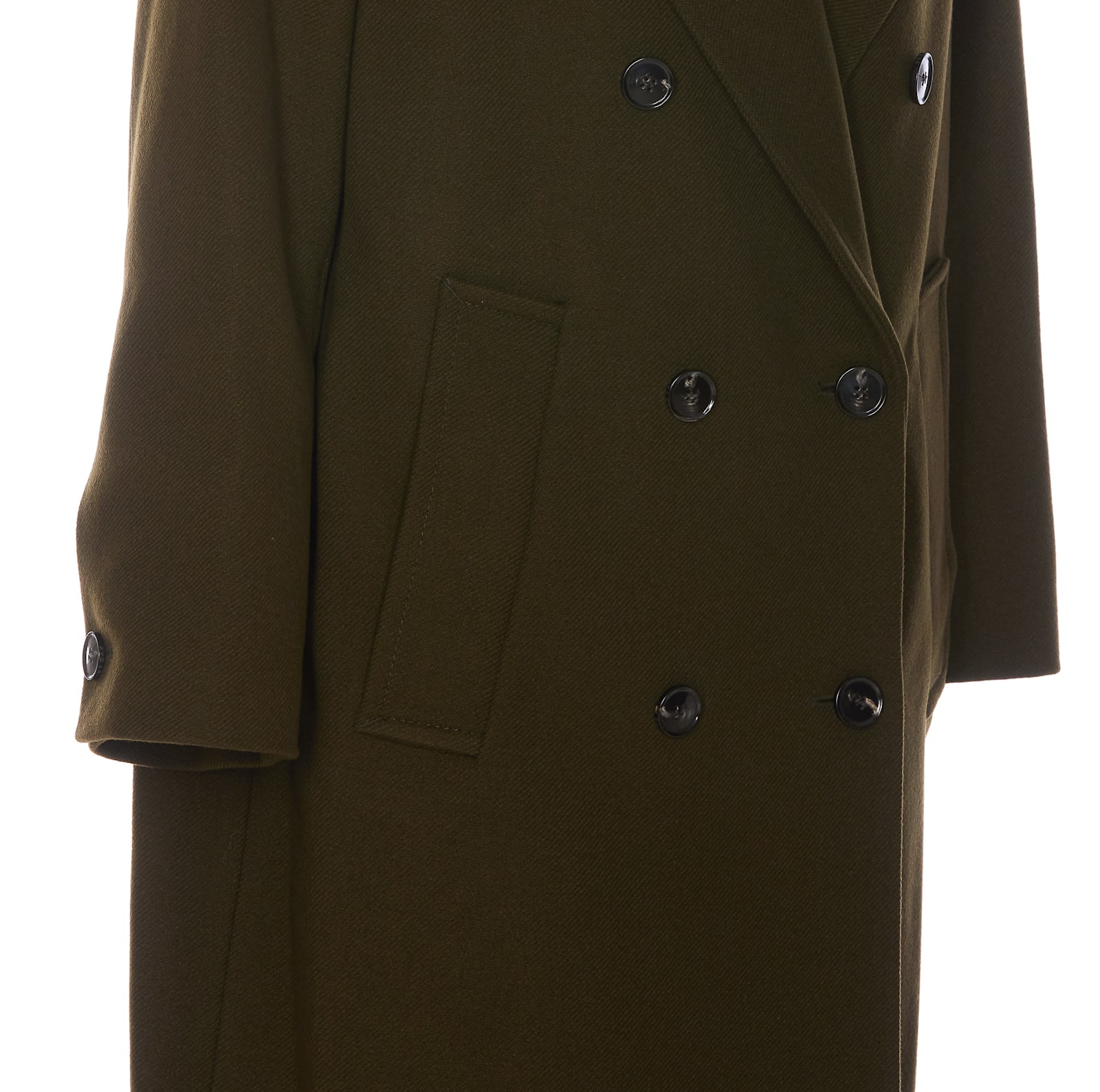 Shop Ivy & Oak Clemence Coat In Green