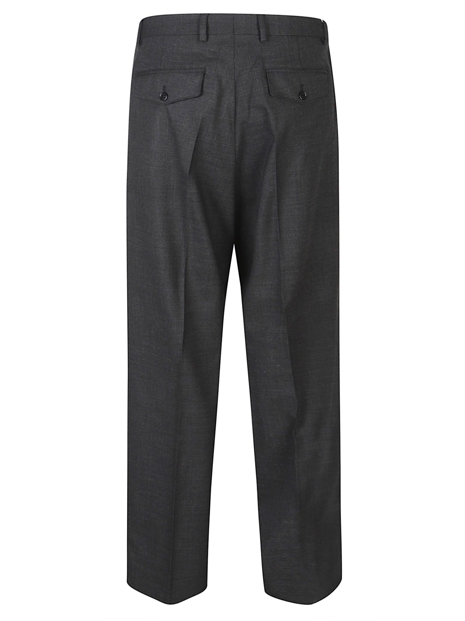 Sunflower Wide Pleated Pant In Gray