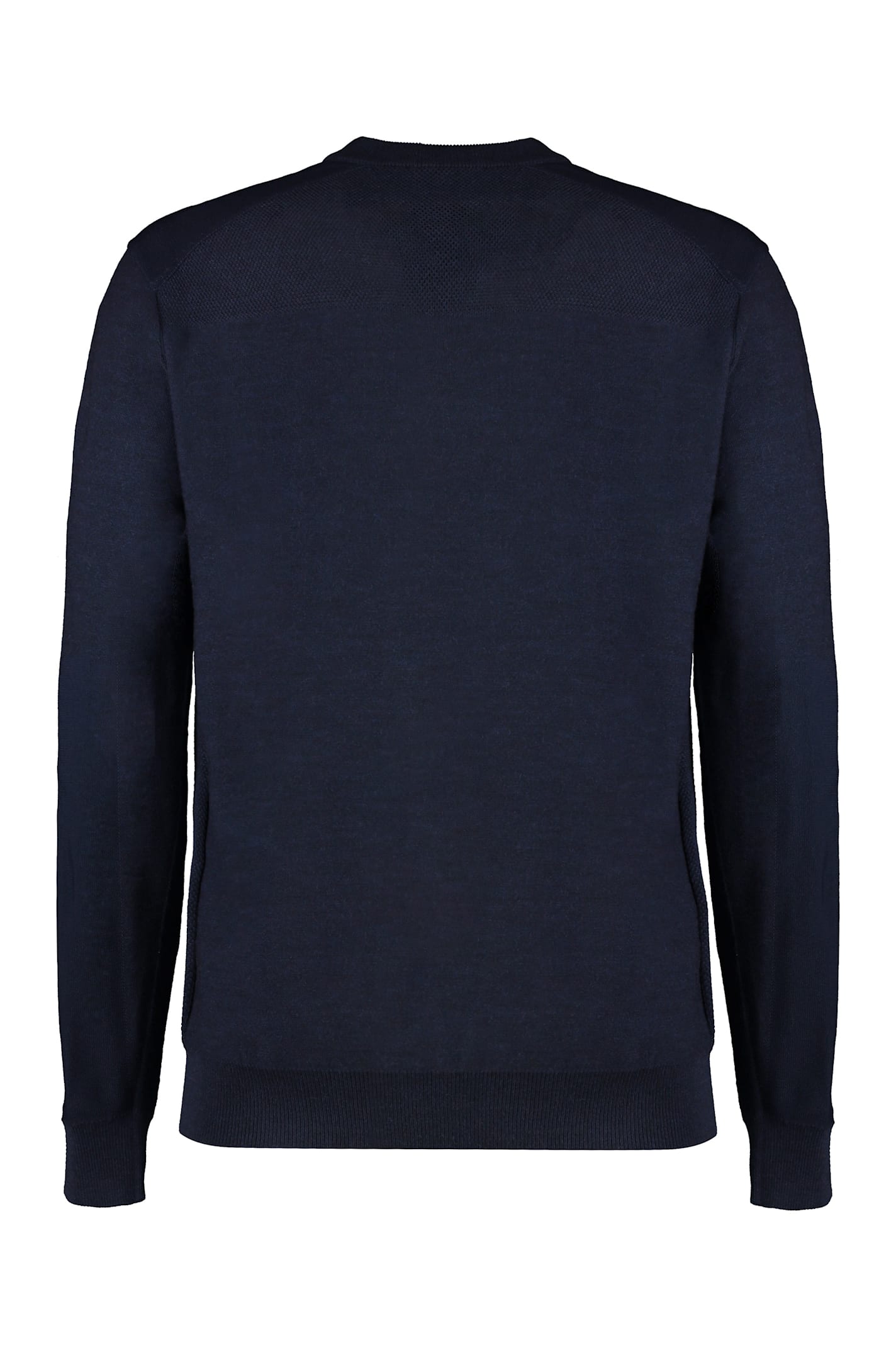 Shop Canada Goose Dartmouth Crew-neck Wool Sweater In Blue