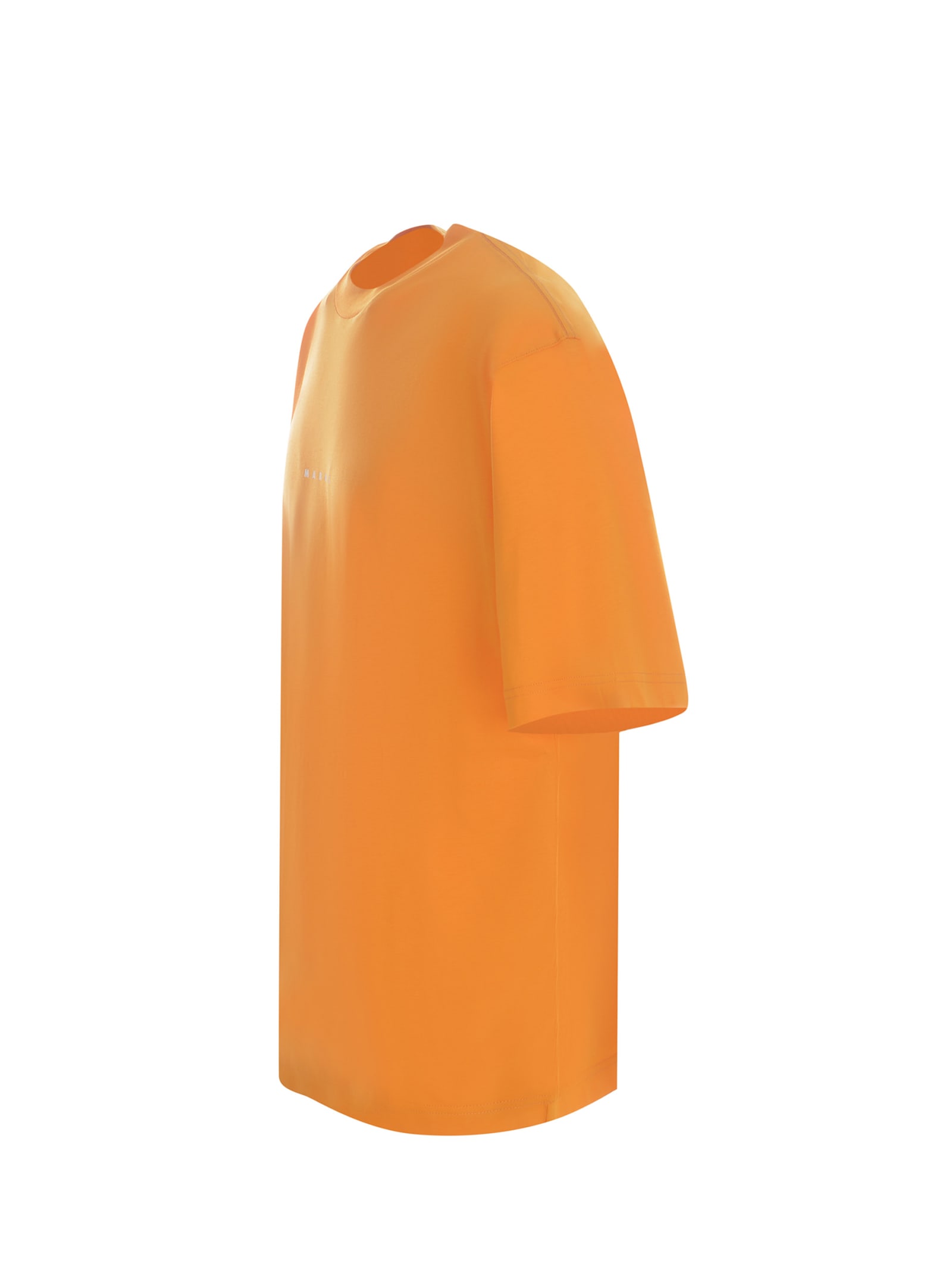 Shop Marni T-shirt  Made Of Cotton In Orange