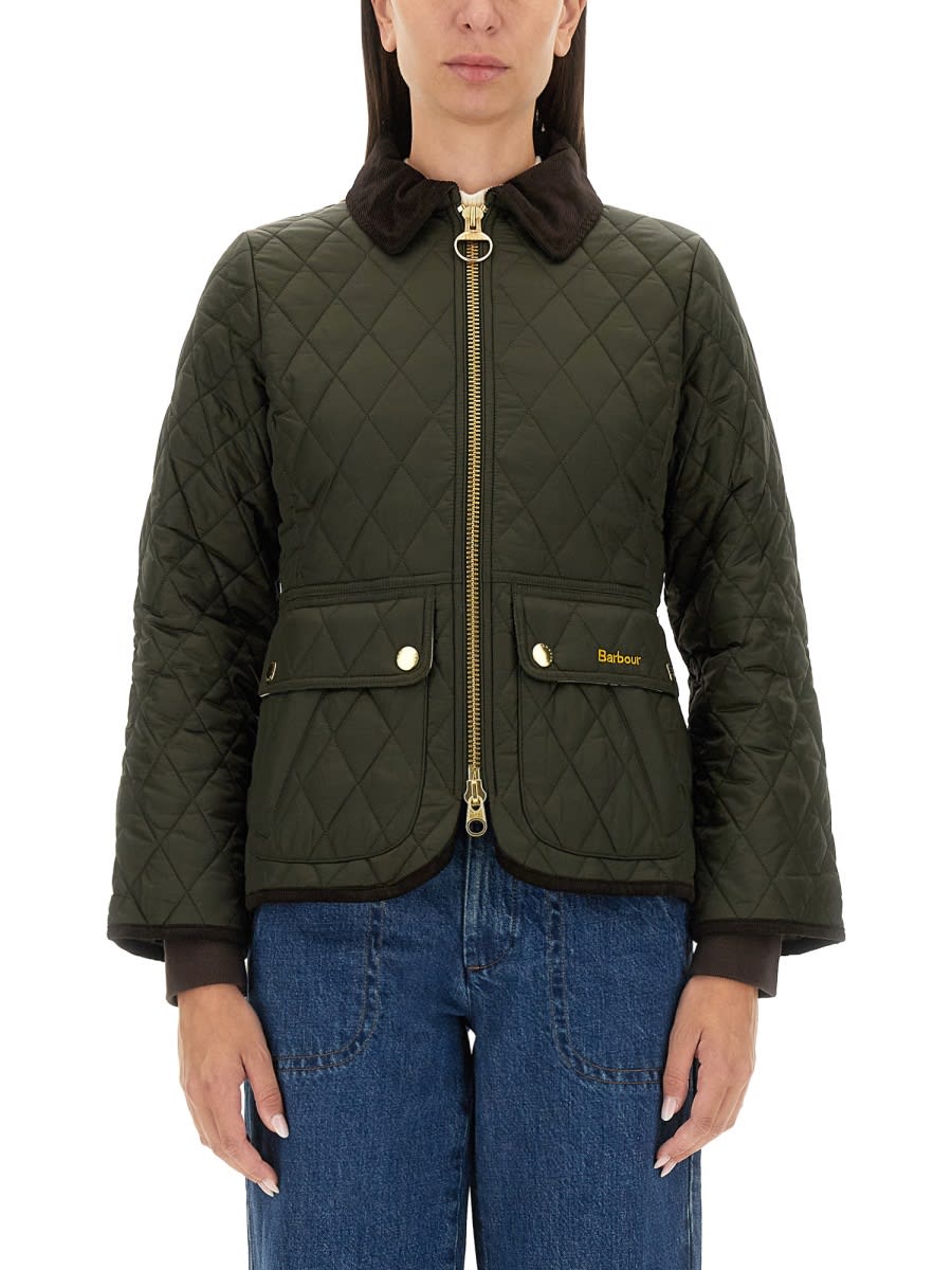 Shop Barbour Beadnell Jacket In Green