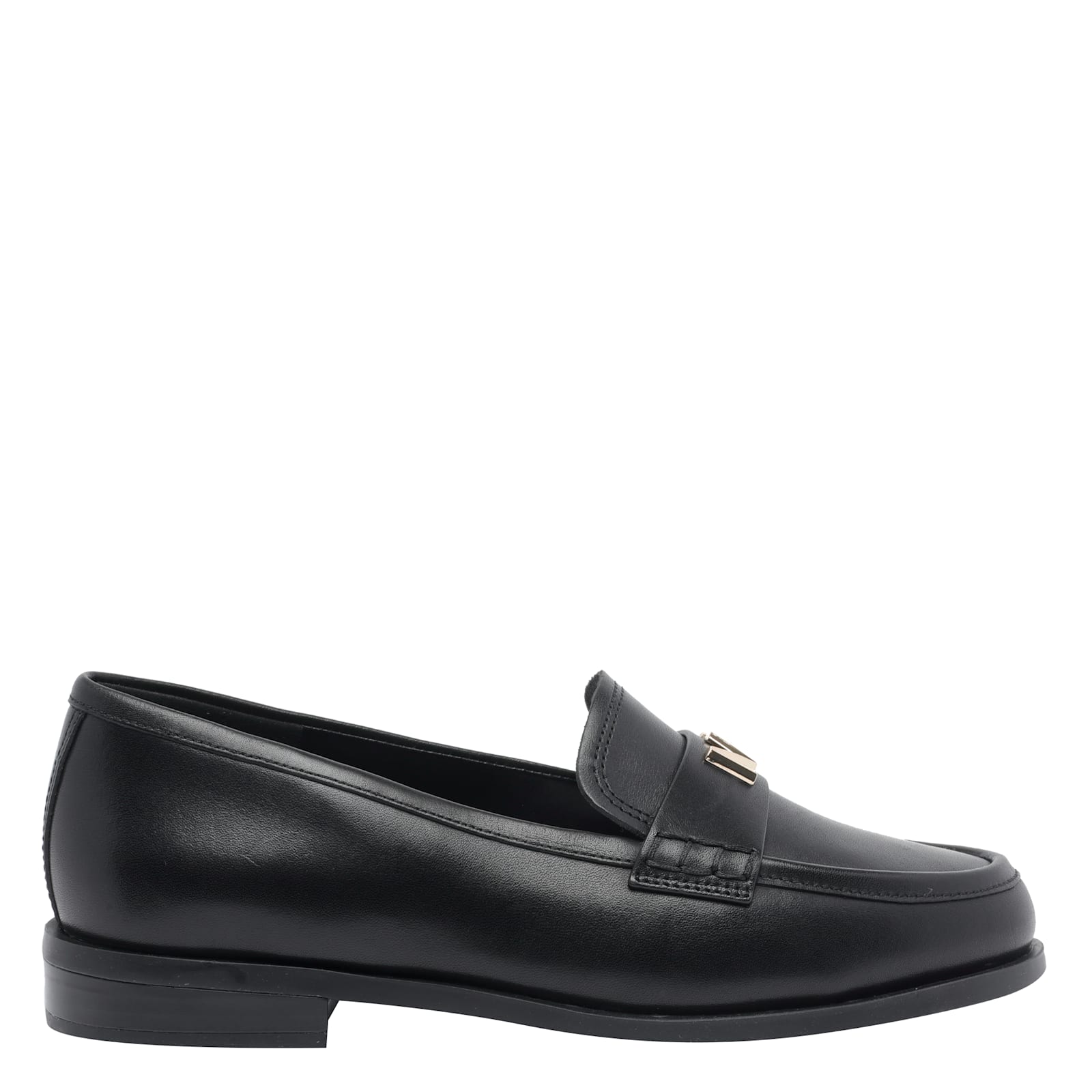 Michael Michael Kors Lex Loafers In Black